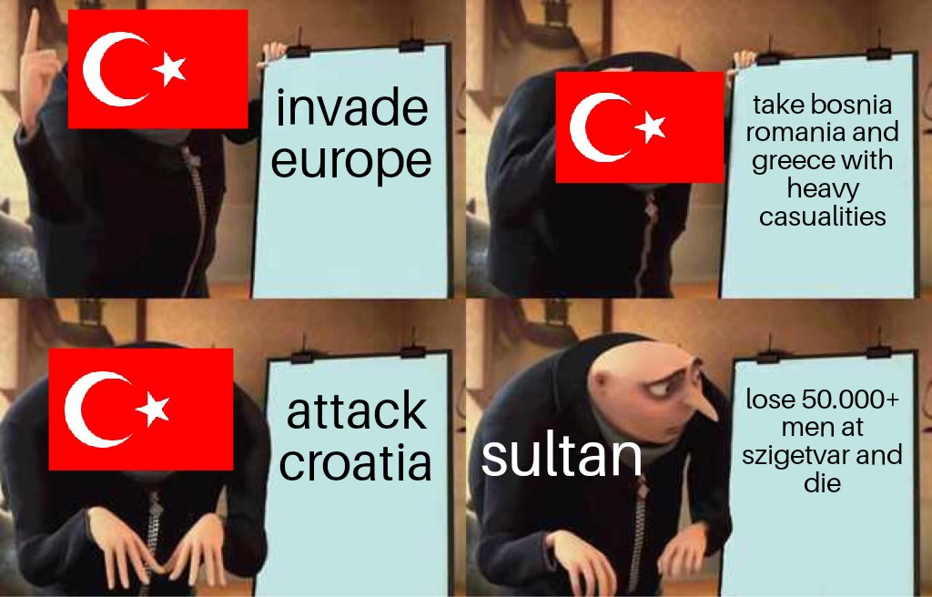 Napoleon said give me 100.000 croatians and ill conqour the world r