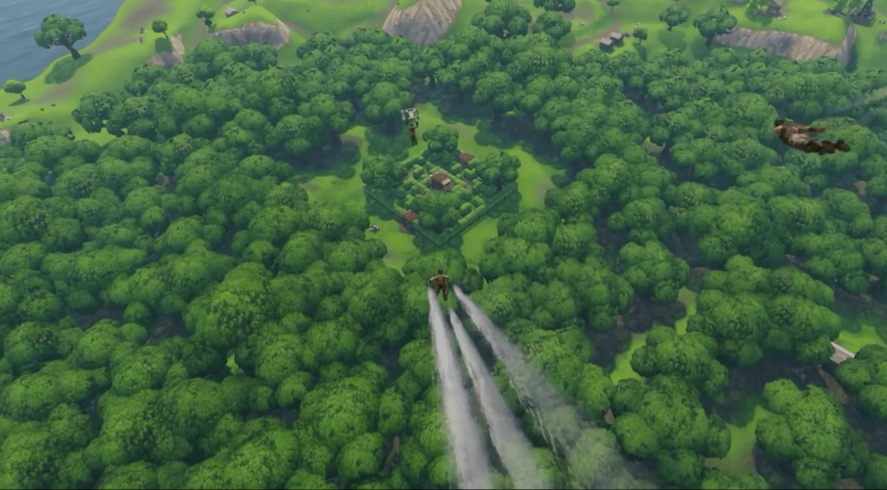 Farewell, Wailing Woods, the first location shown to us in the first