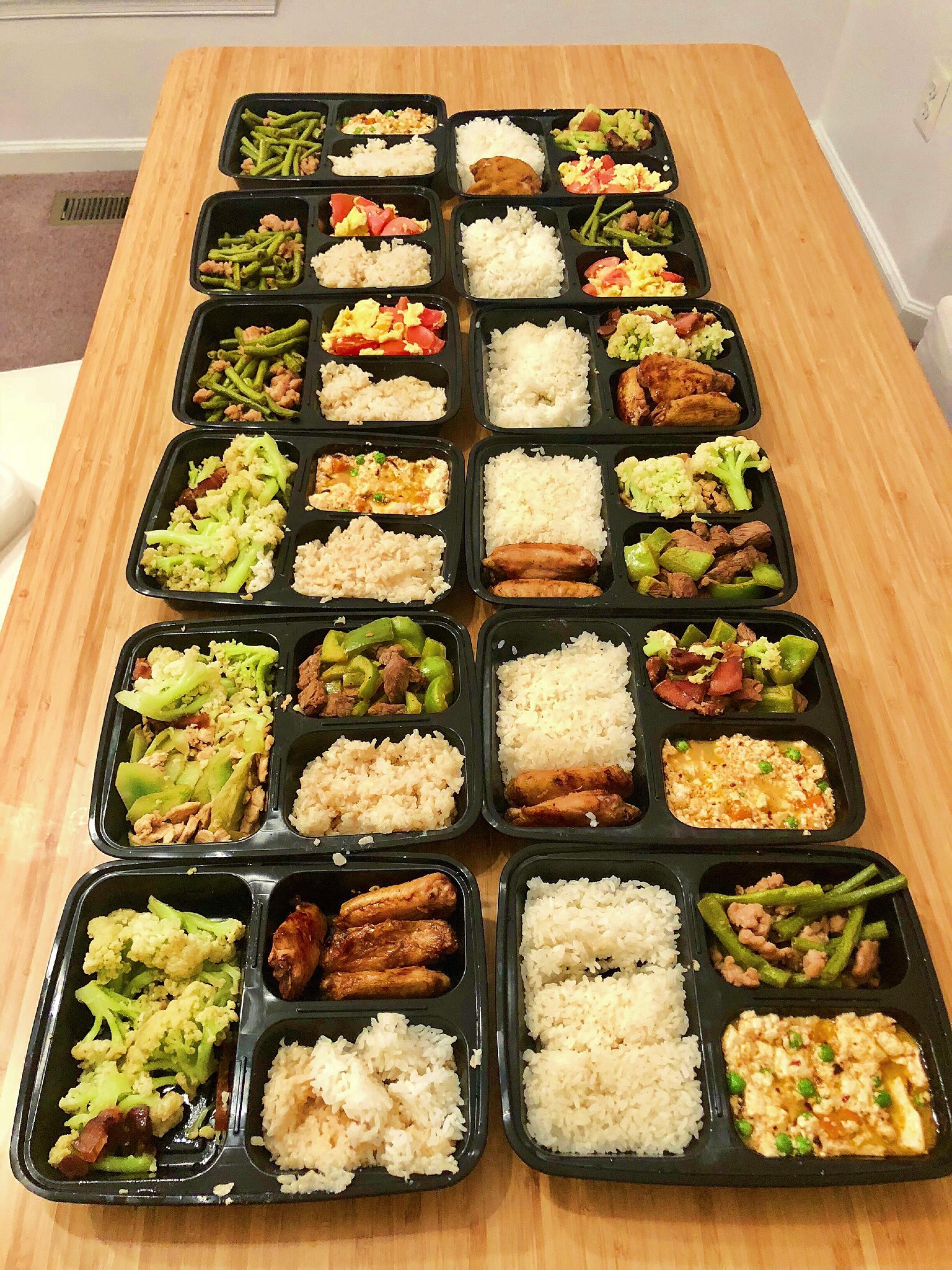 Authentic Chinese meal prep r/MealPrepSunday