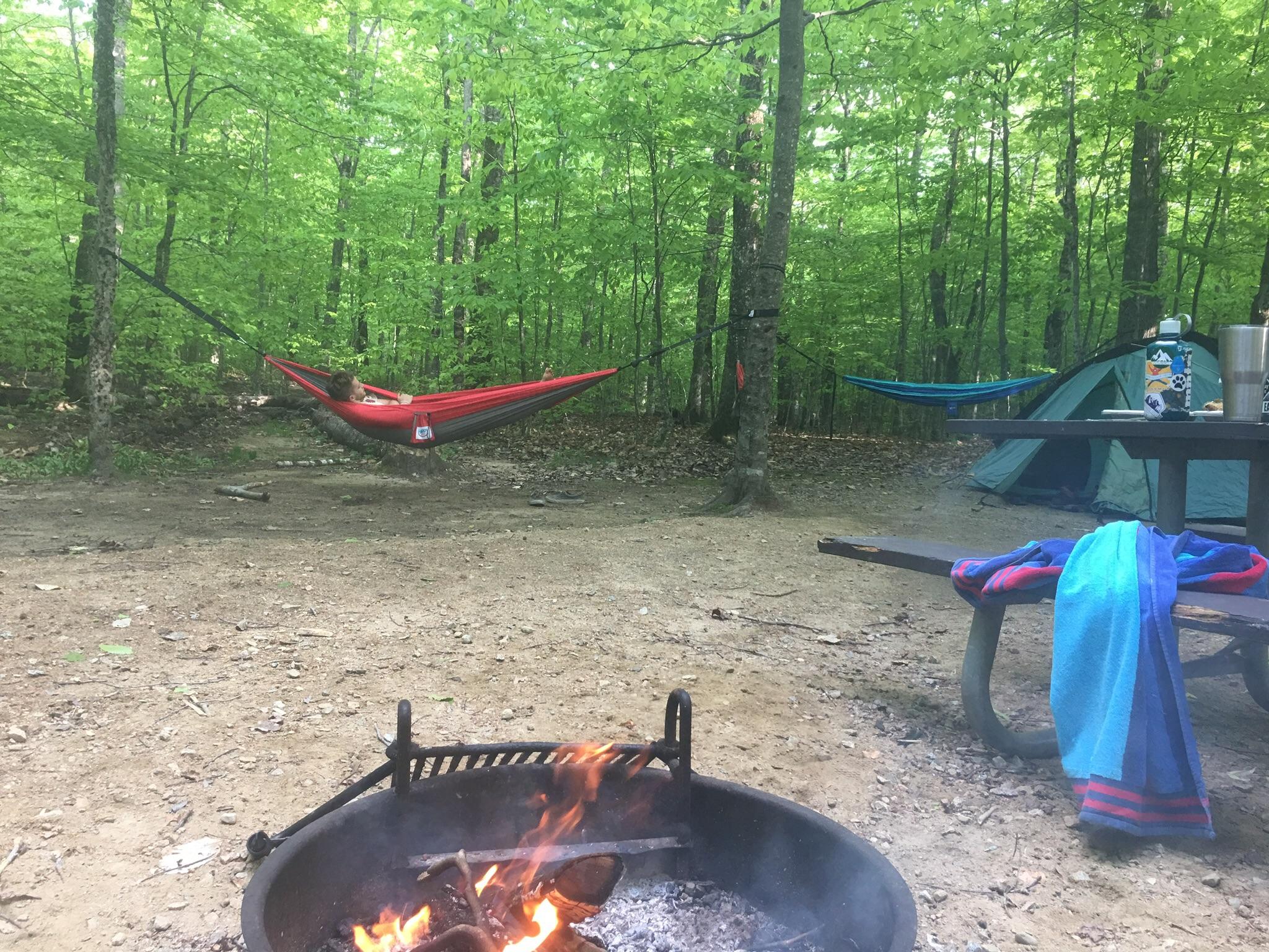 Dry river camp ground r/Hammocks