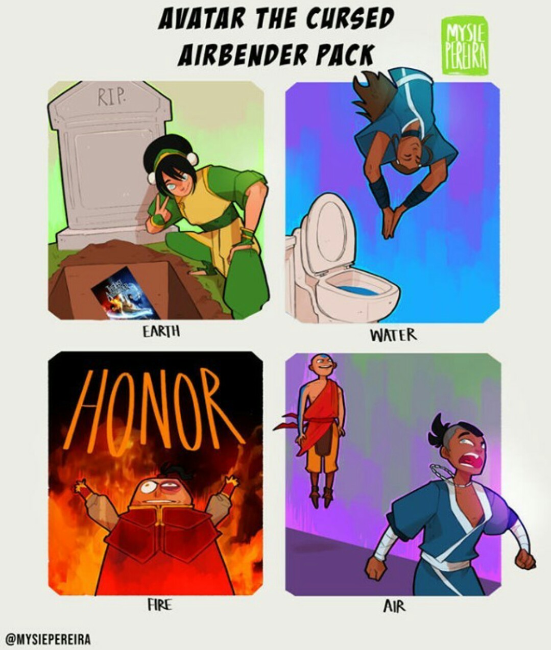 Cursed Avatar memes