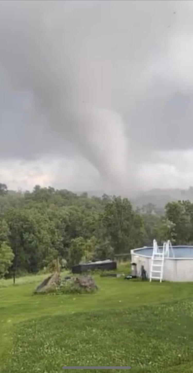 Not my picture but this was in Dallas Pike West Virginia yesterday r