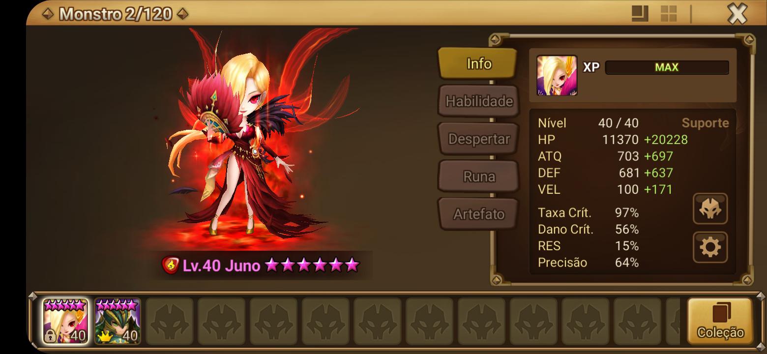 Rate my Juno : r/summonerswar