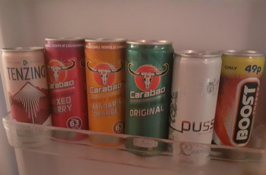 Cheap Energy Drink Haul (that's a Boost Cola on the right) r/energydrinks