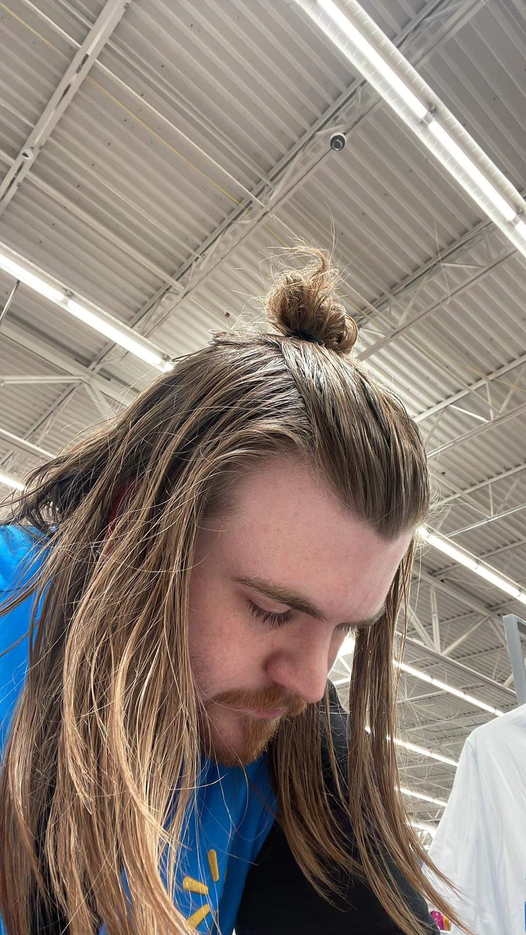 Unwashed Greasy Hair Men