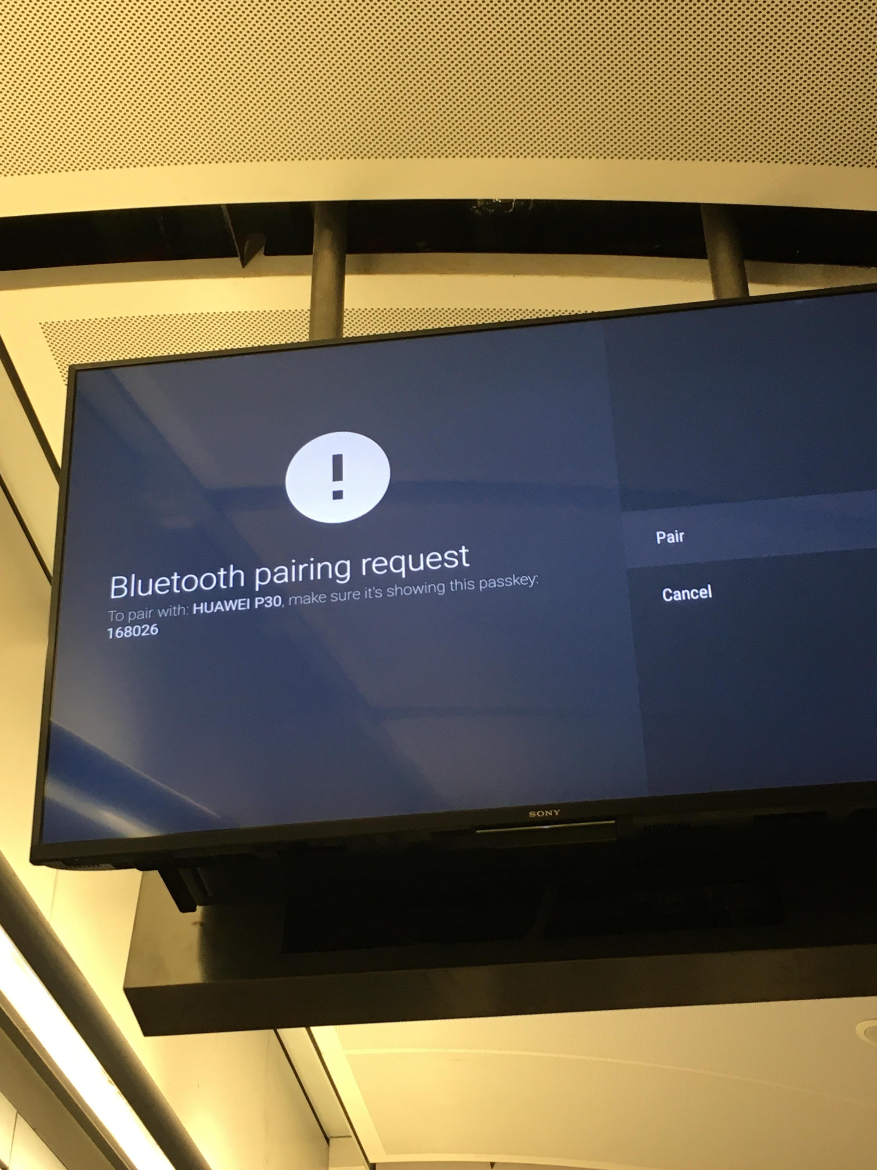 Bluetooth pairing request r/PBSOD
