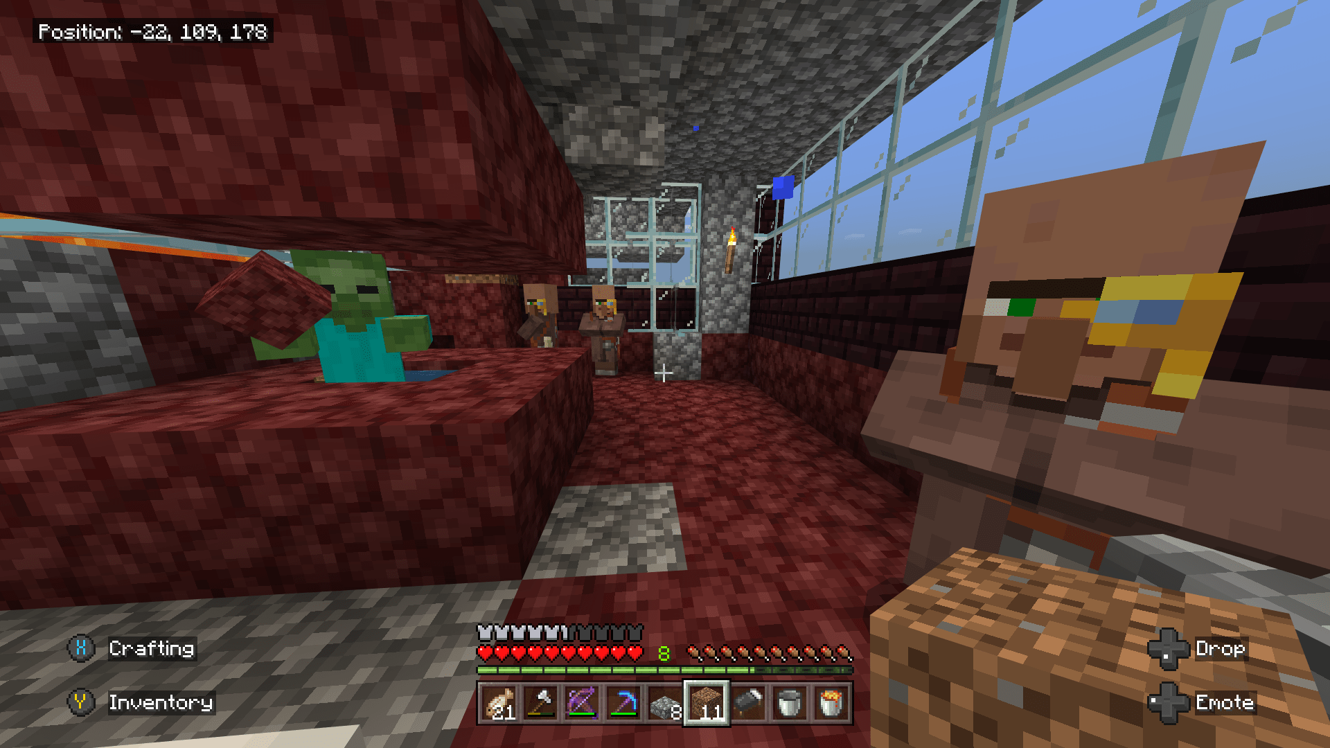 Why aren't my villagers panicking? r/Minecraft