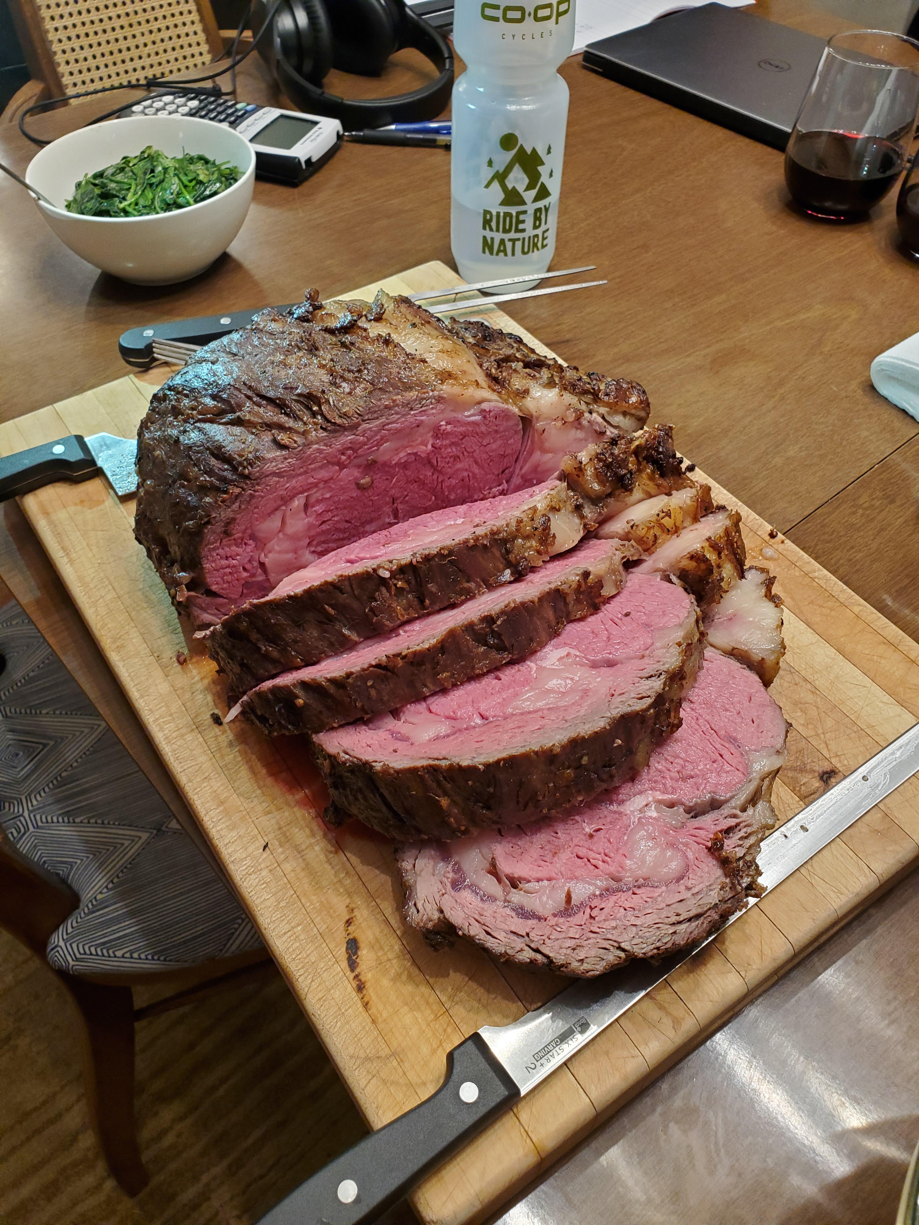 Delicious 9 pound prime rib roast r/AntiVegan