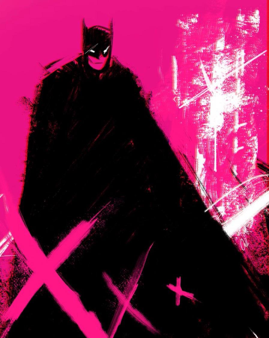 Pink Batman Wallpaper