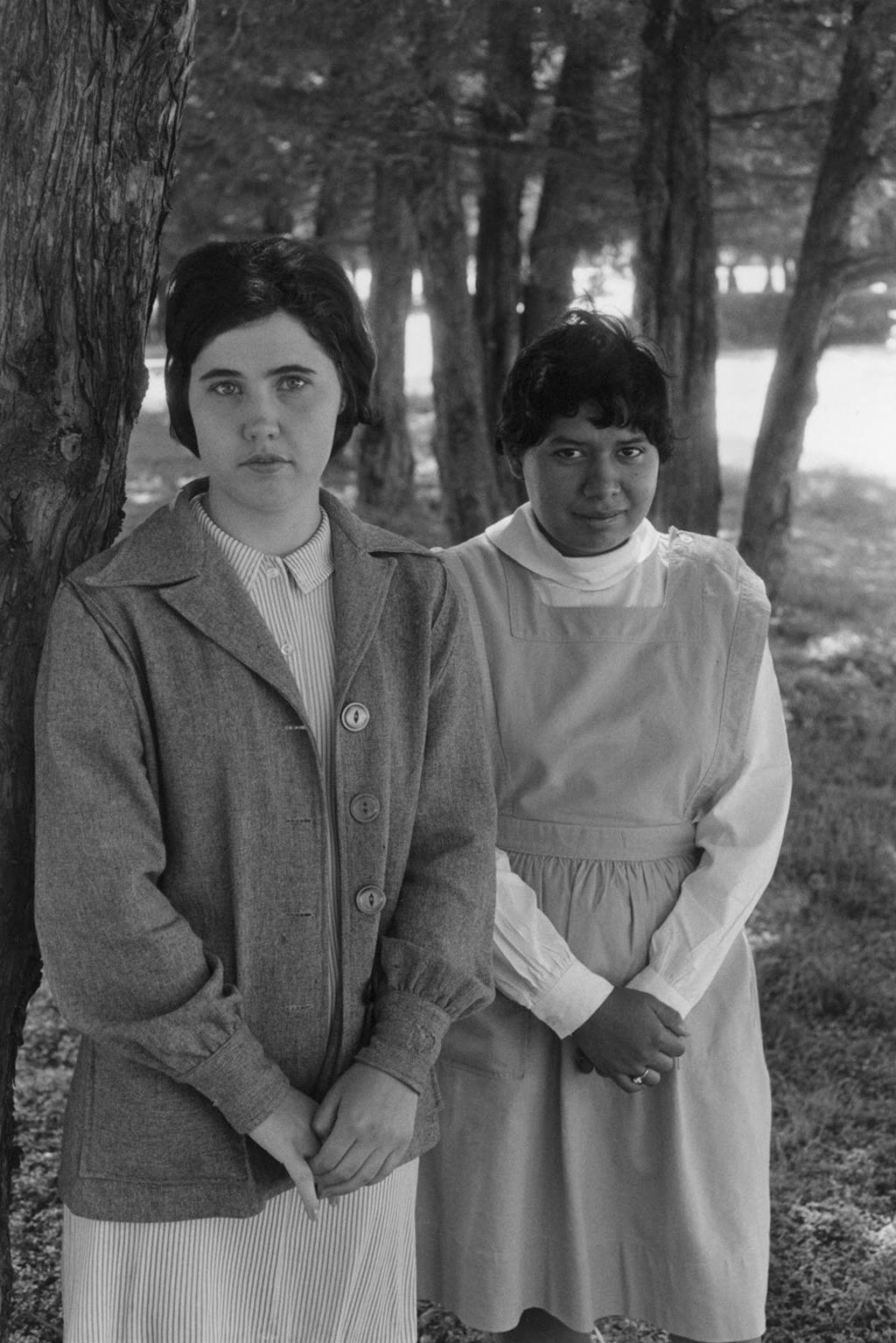 Two women at Norton State Hospital, Kansas, 1969, photo by William Gedney (1024 x 1535) r