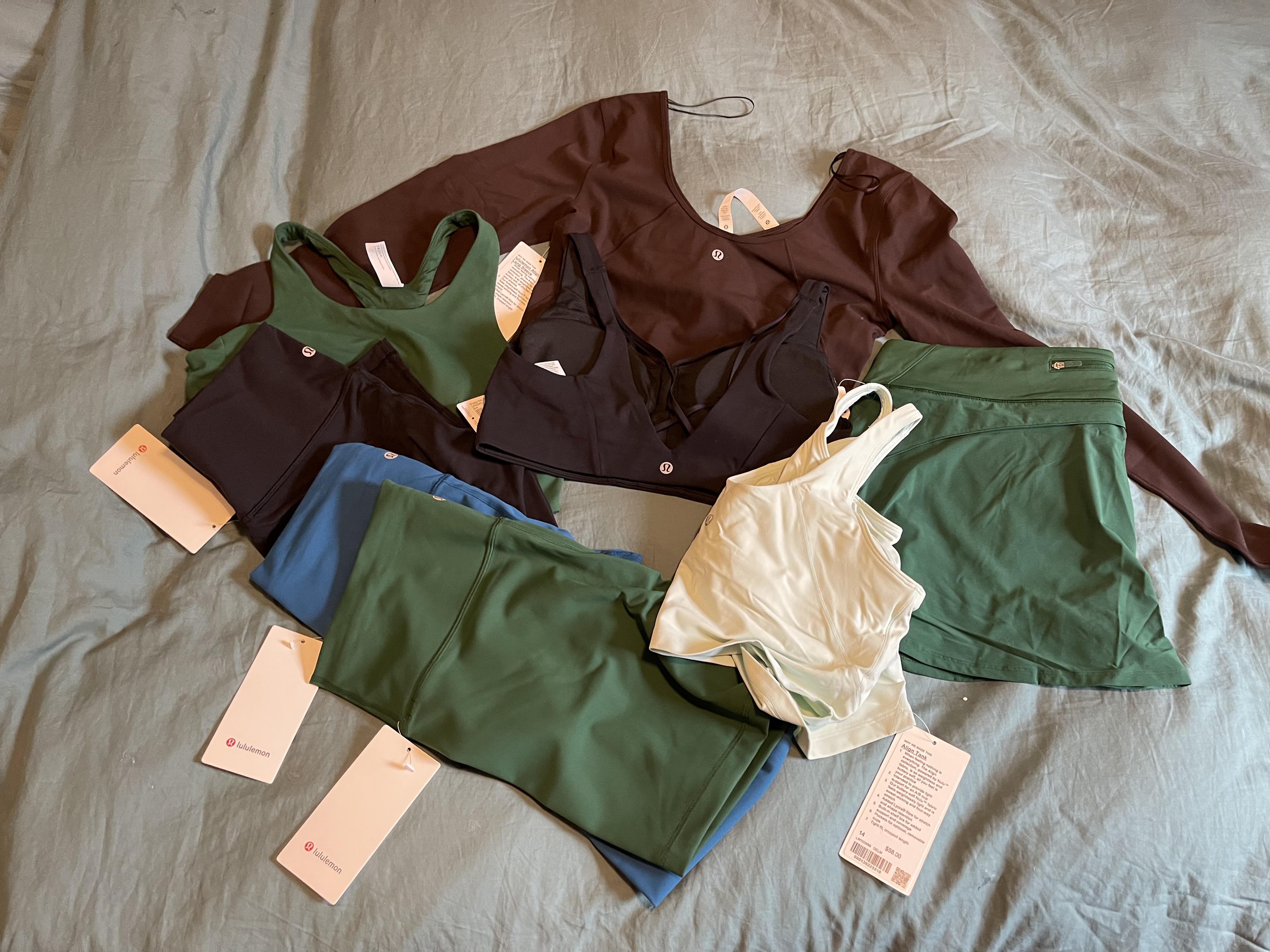 Boxing Day haul 😈french press Align LS , Everglade green wunder train 6