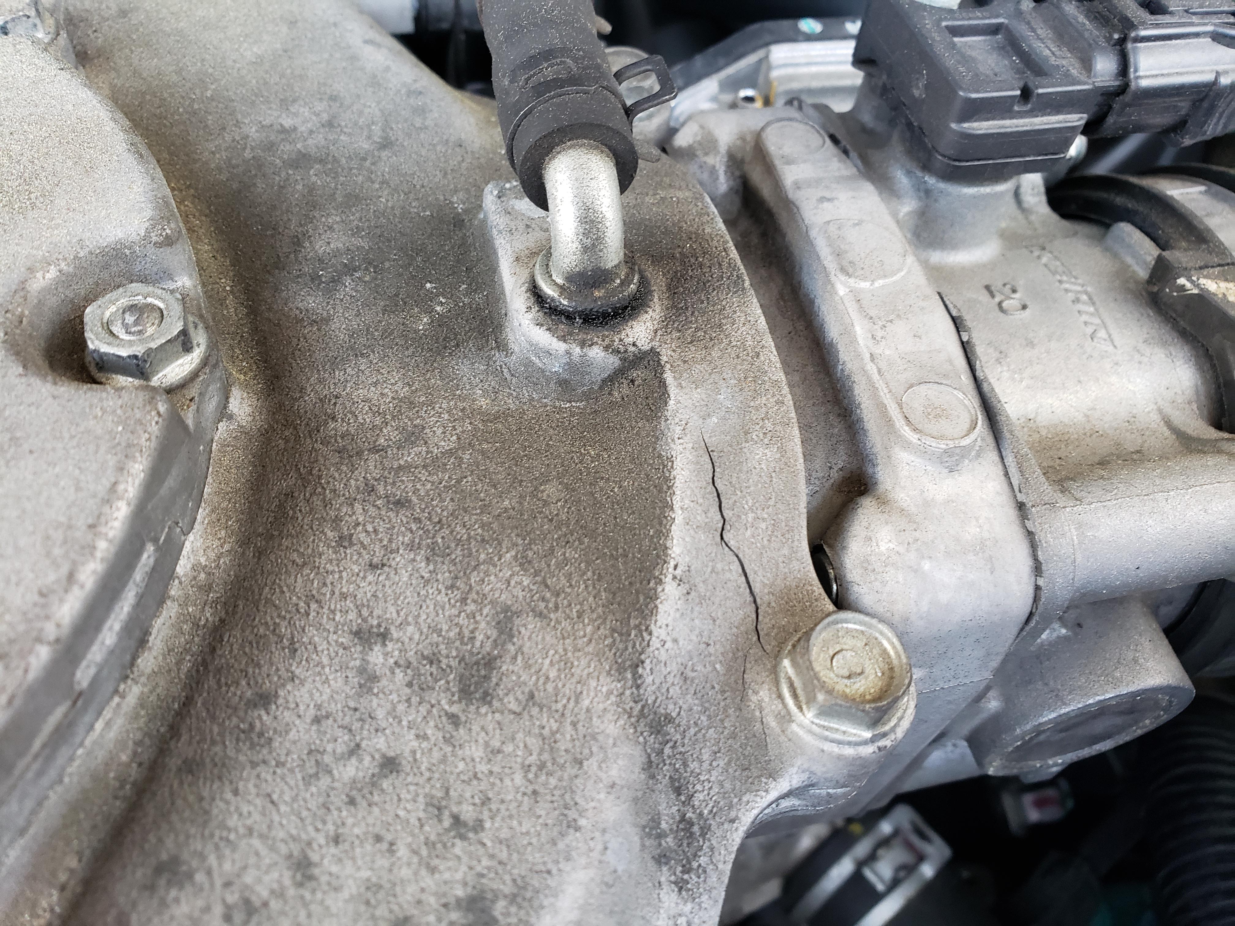 Crack on engine? : r/HondaOdyssey