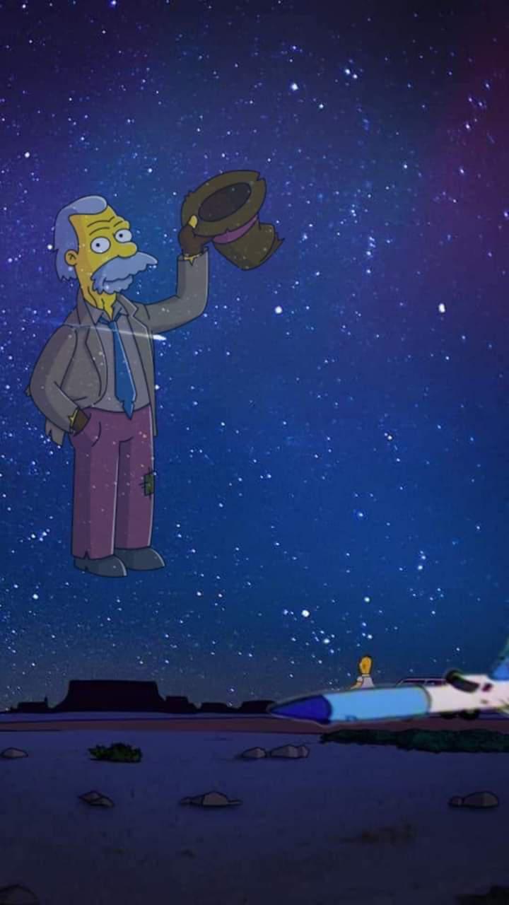 RIP Kirk Douglas. Heaven's getting its chicken coop painted r/TheSimpsons