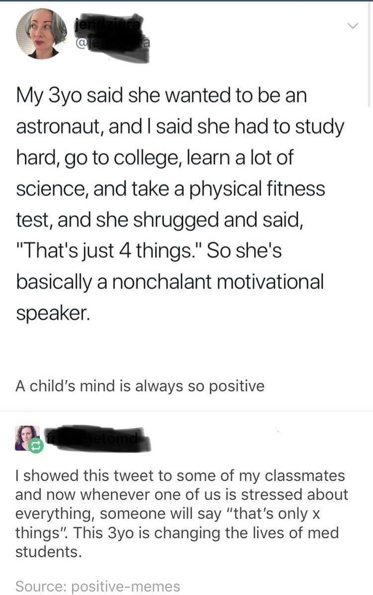 Some motivation from a 3 yearold tumblr