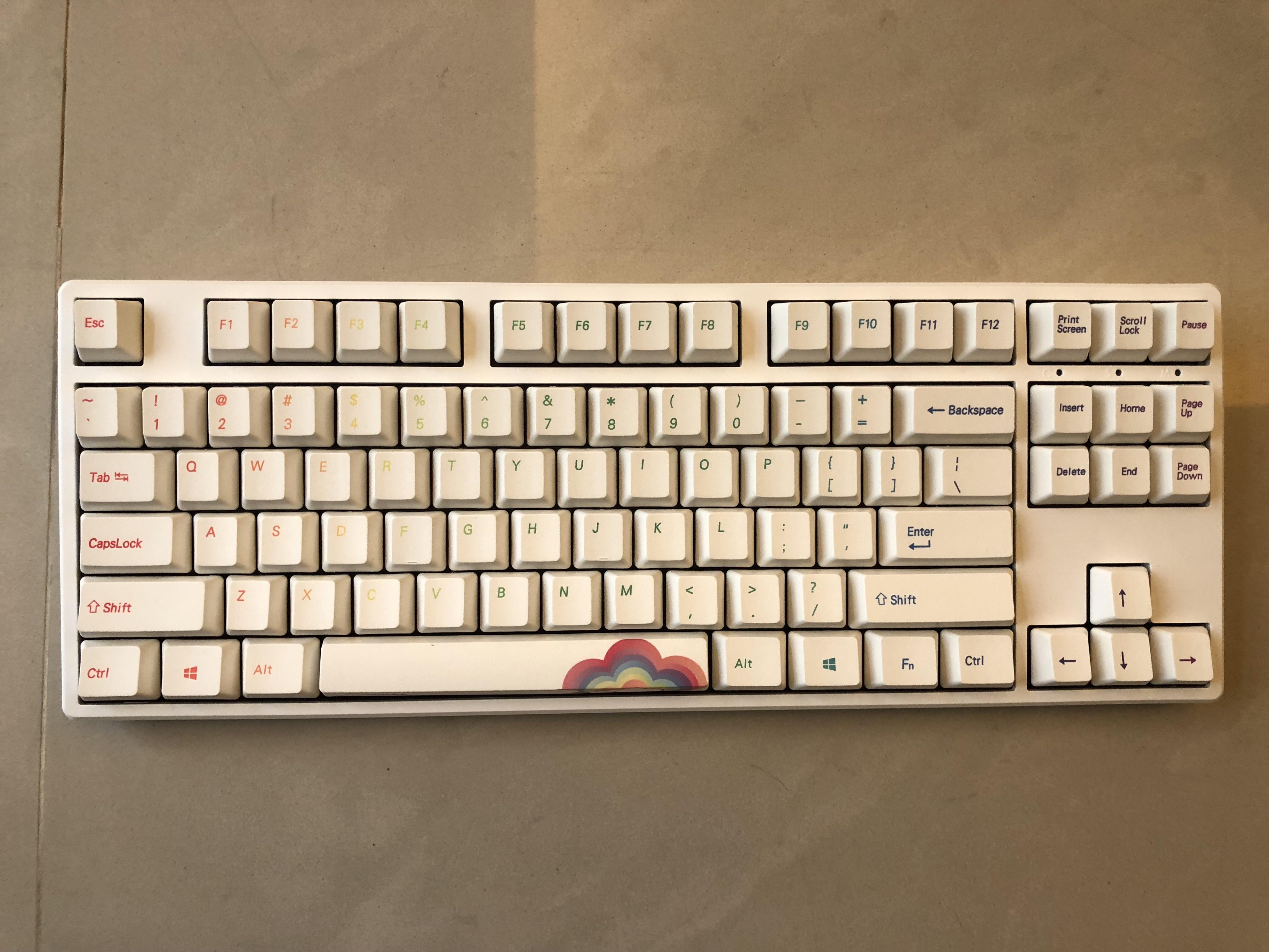Just picked up my first Ducky in Taiwan! Cherry MX Brown with PBT