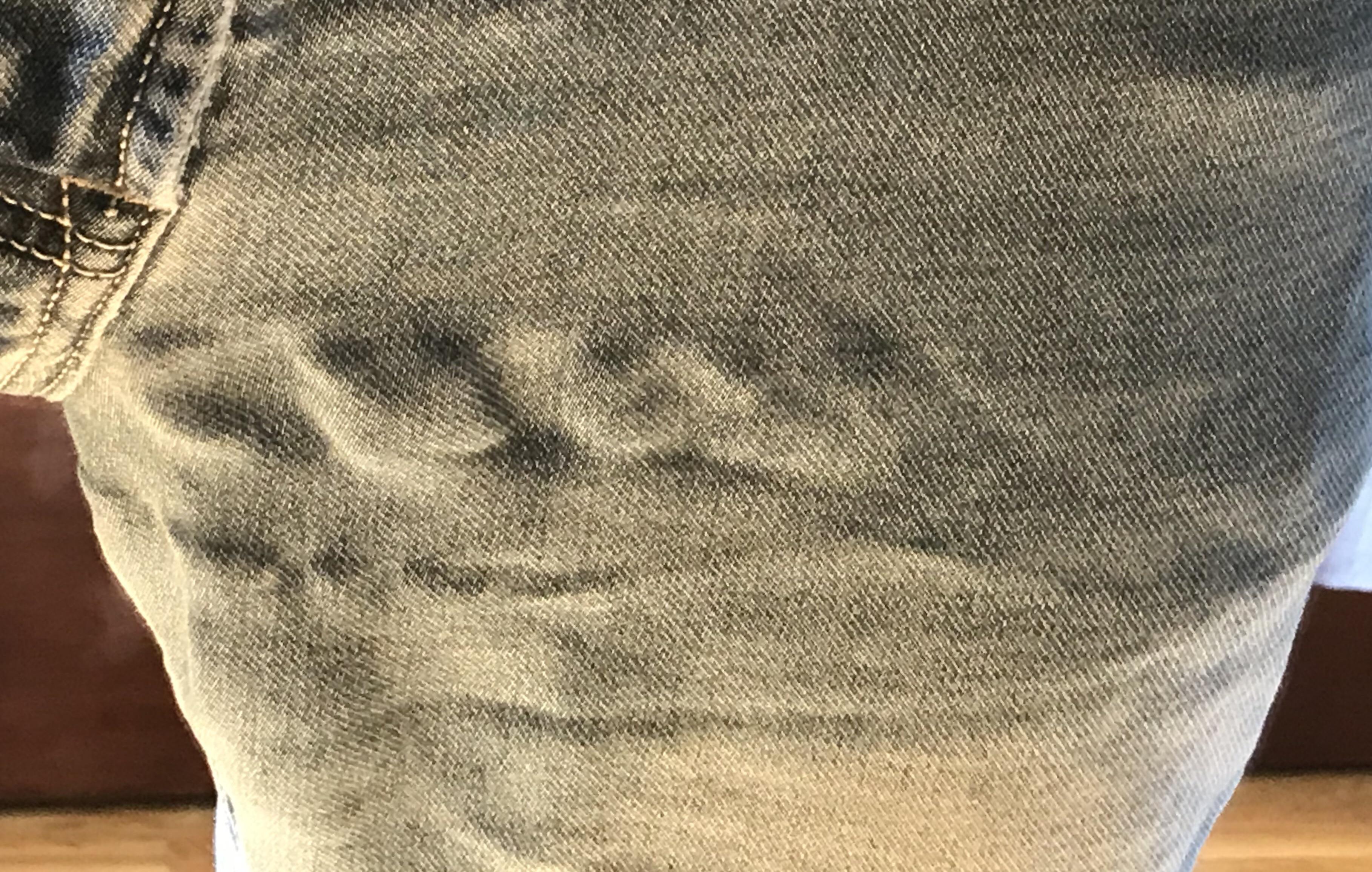 How do I fix my jeans? I took it to the cleaner and somehow they ruined