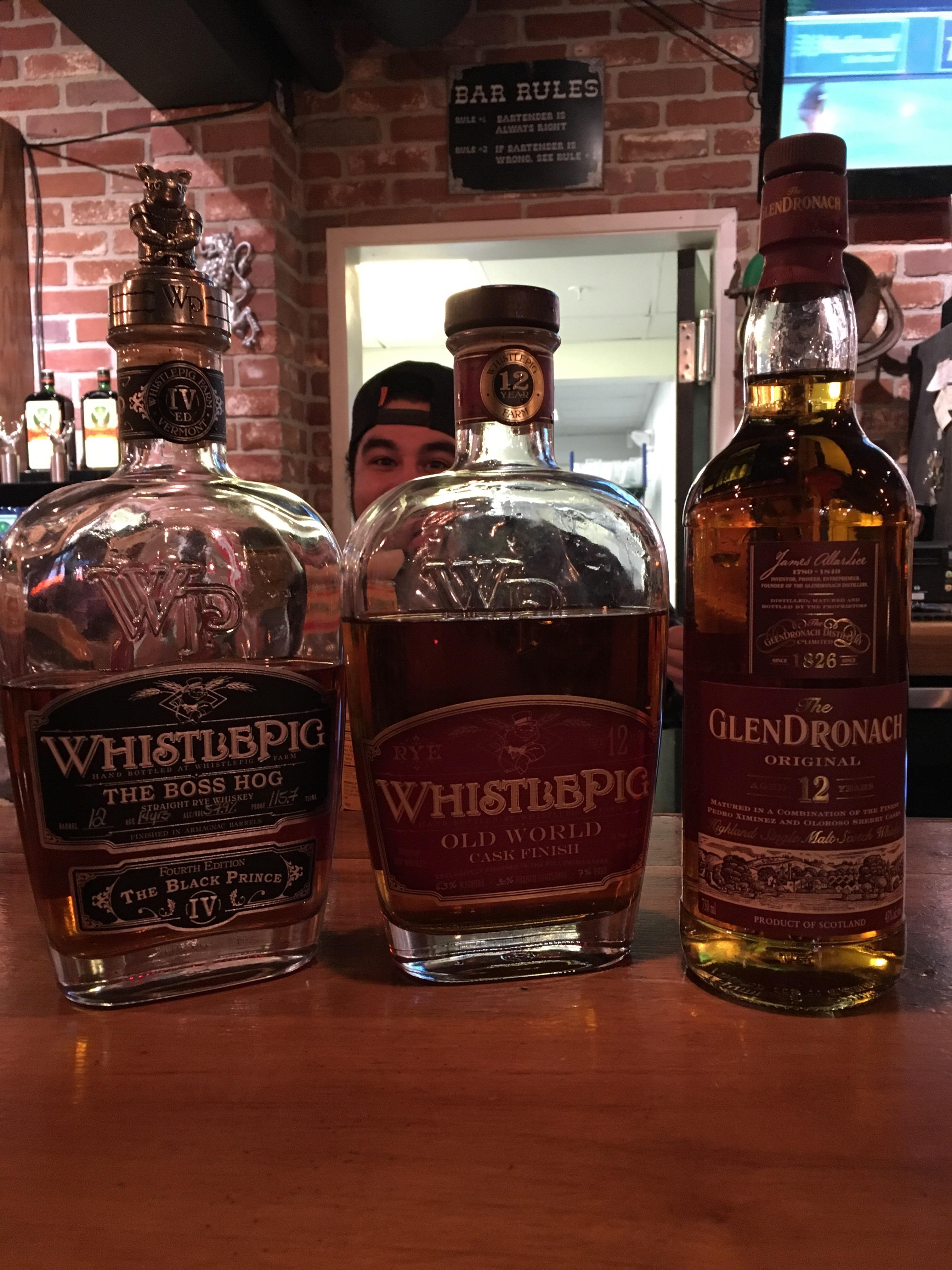 Just a teaser of what I have at my bar. I own a Bar In Pomona