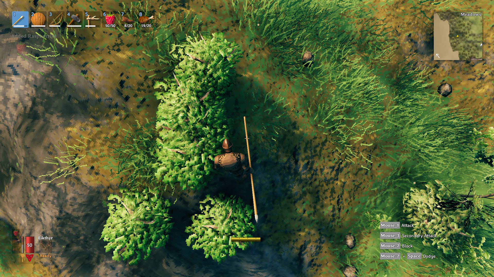 Found some bushes today...nice r/valheim