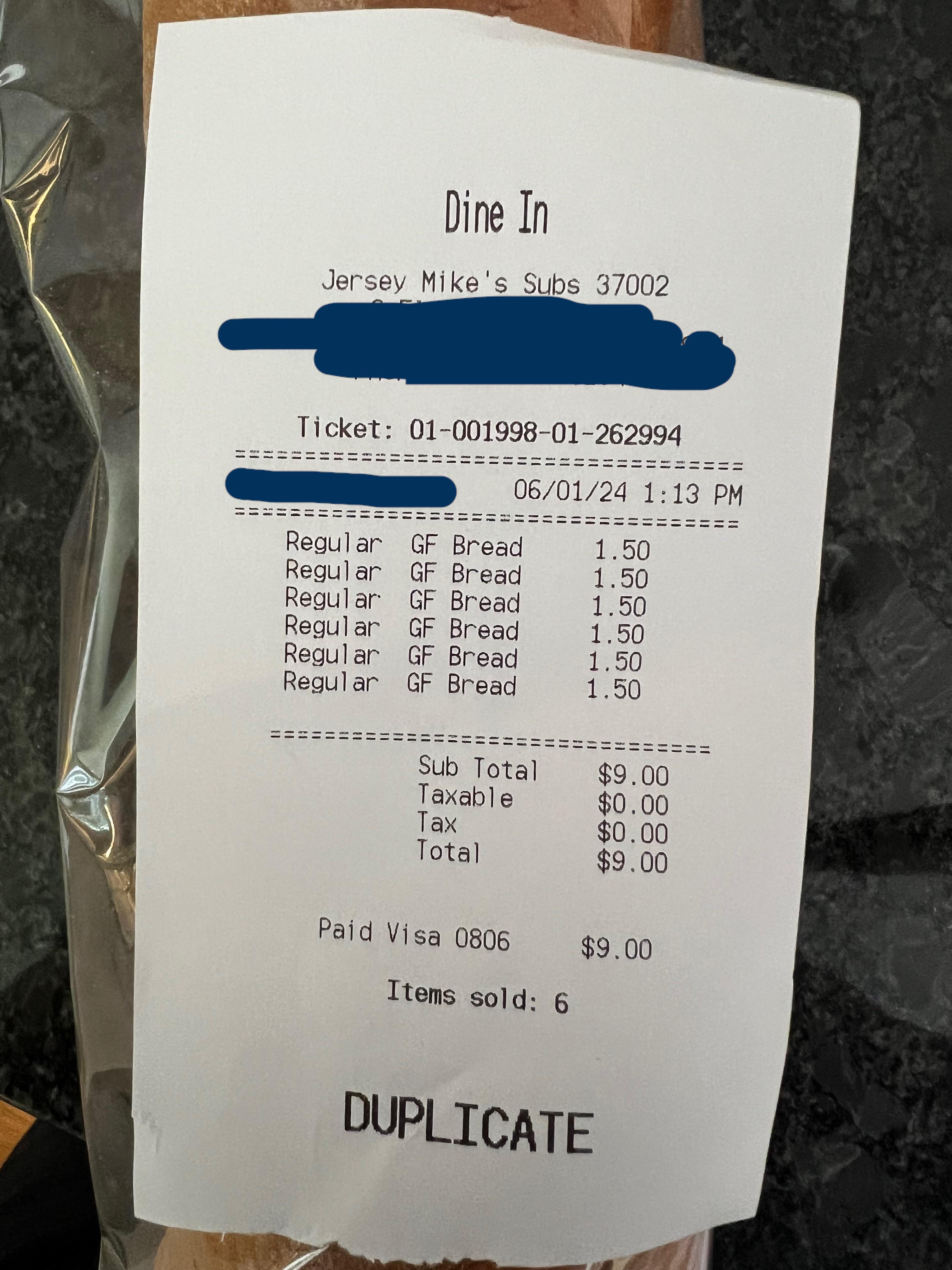 You can buy Udi’s Sub bread from Jersey Mikes! r/Celiac