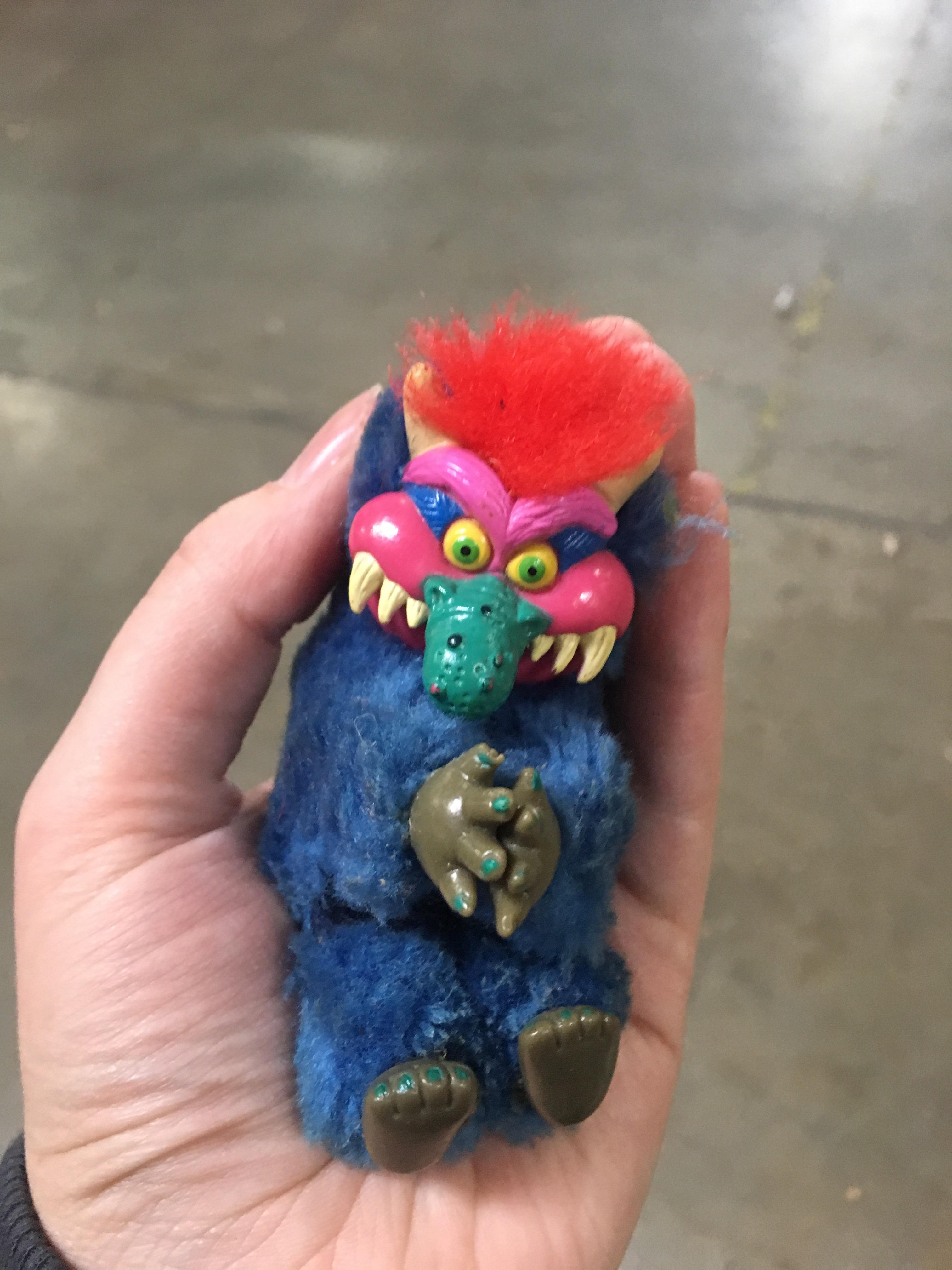 Found this little mini pet monster a ‘my pet monster cling on’ and I’m