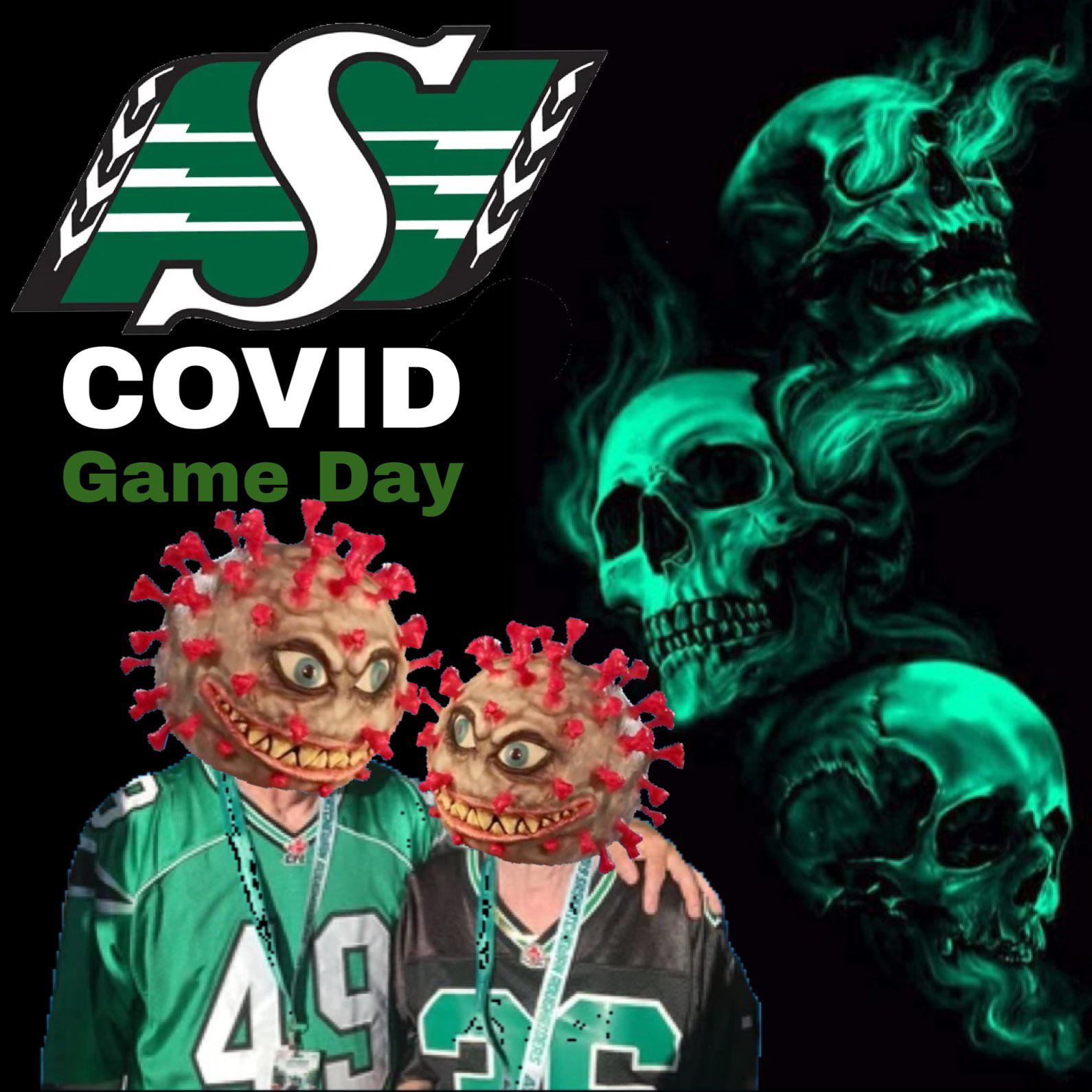 So happy that Covid is over and it’s Rider game day! /s r/regina