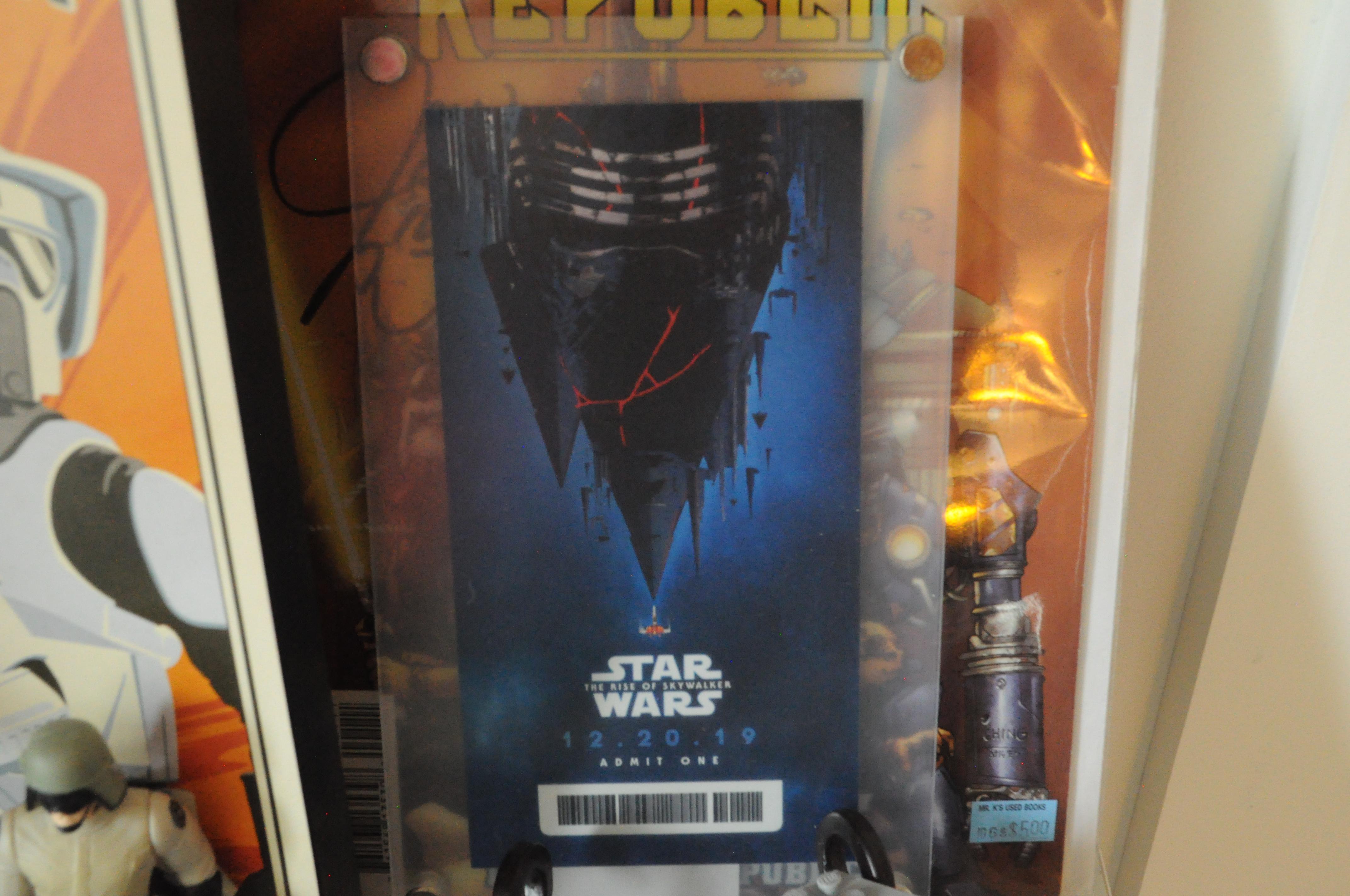 Just got my Atom framed ticket today, looks amazing! starwarscollecting