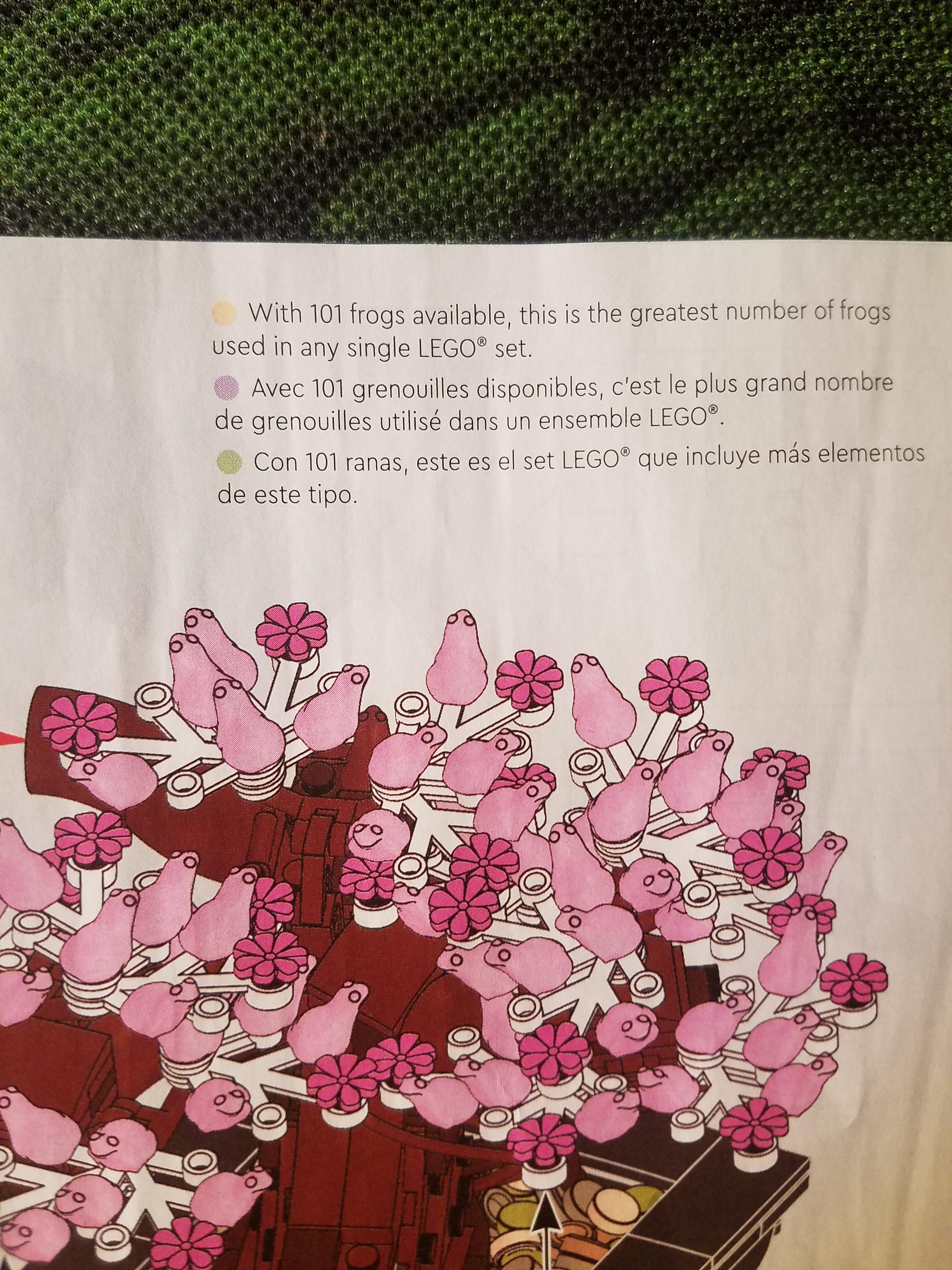 The 10281 Bonsai Tree instruction manual mentions the distinction it