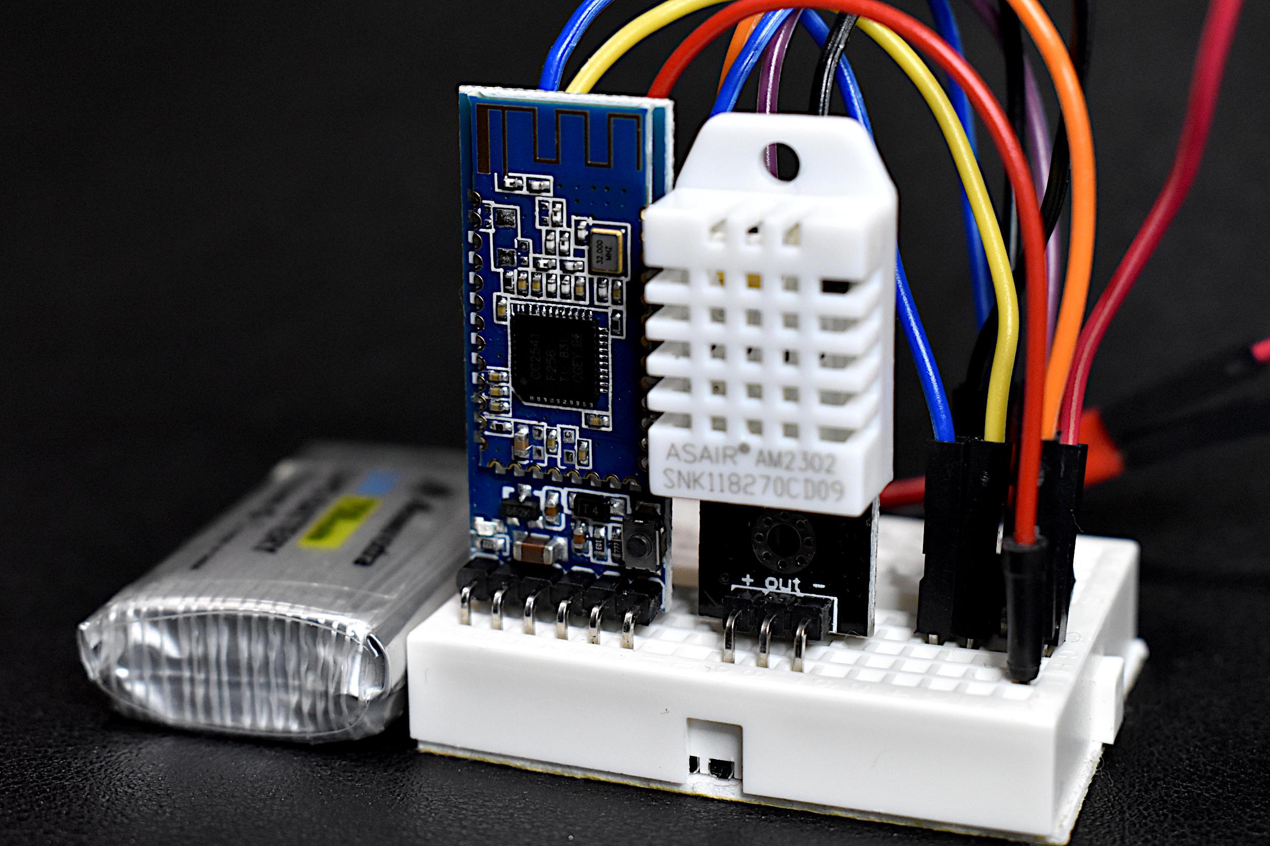 ATtiny85 Arduino Bluetooth Temperature Sensor Arduino