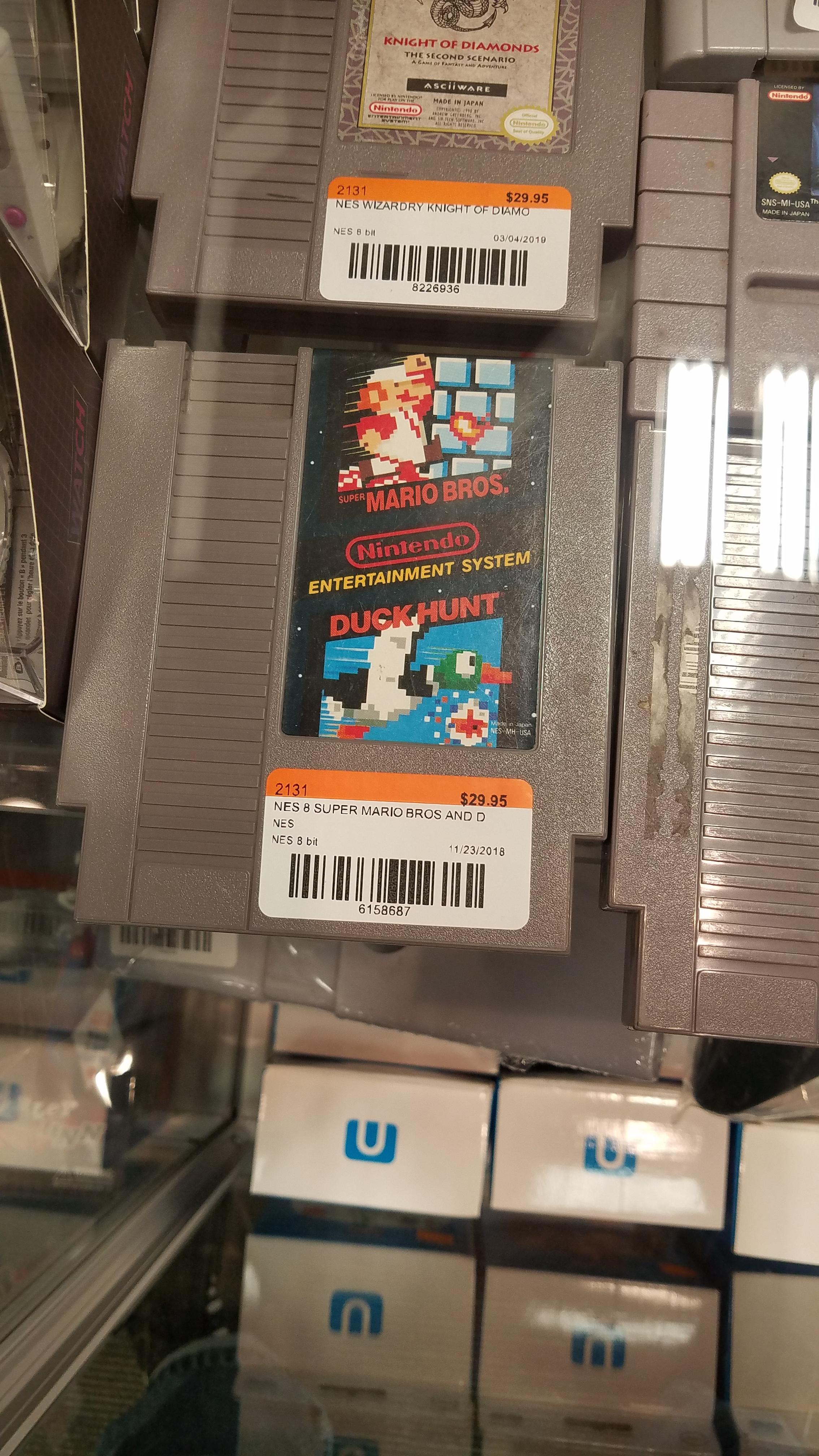 What a freakin deal!! 30 bucks for the most common game out there! r/nes