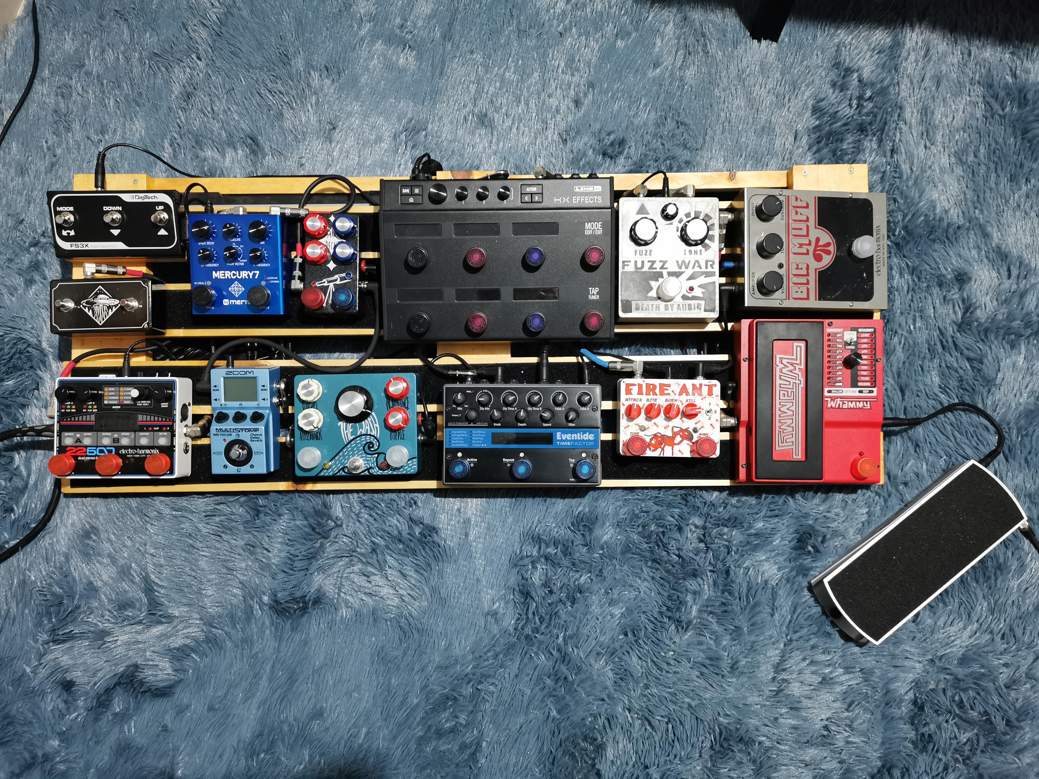 Zyklus Botschaft Unglück ambient guitar pedals Pumpe Leichenschauhaus