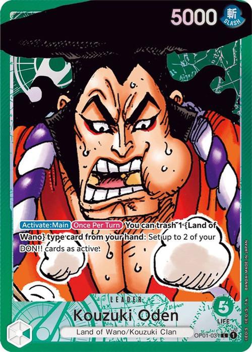Anyone got a kouzuki oden deck for op02 r/OnePieceTCG