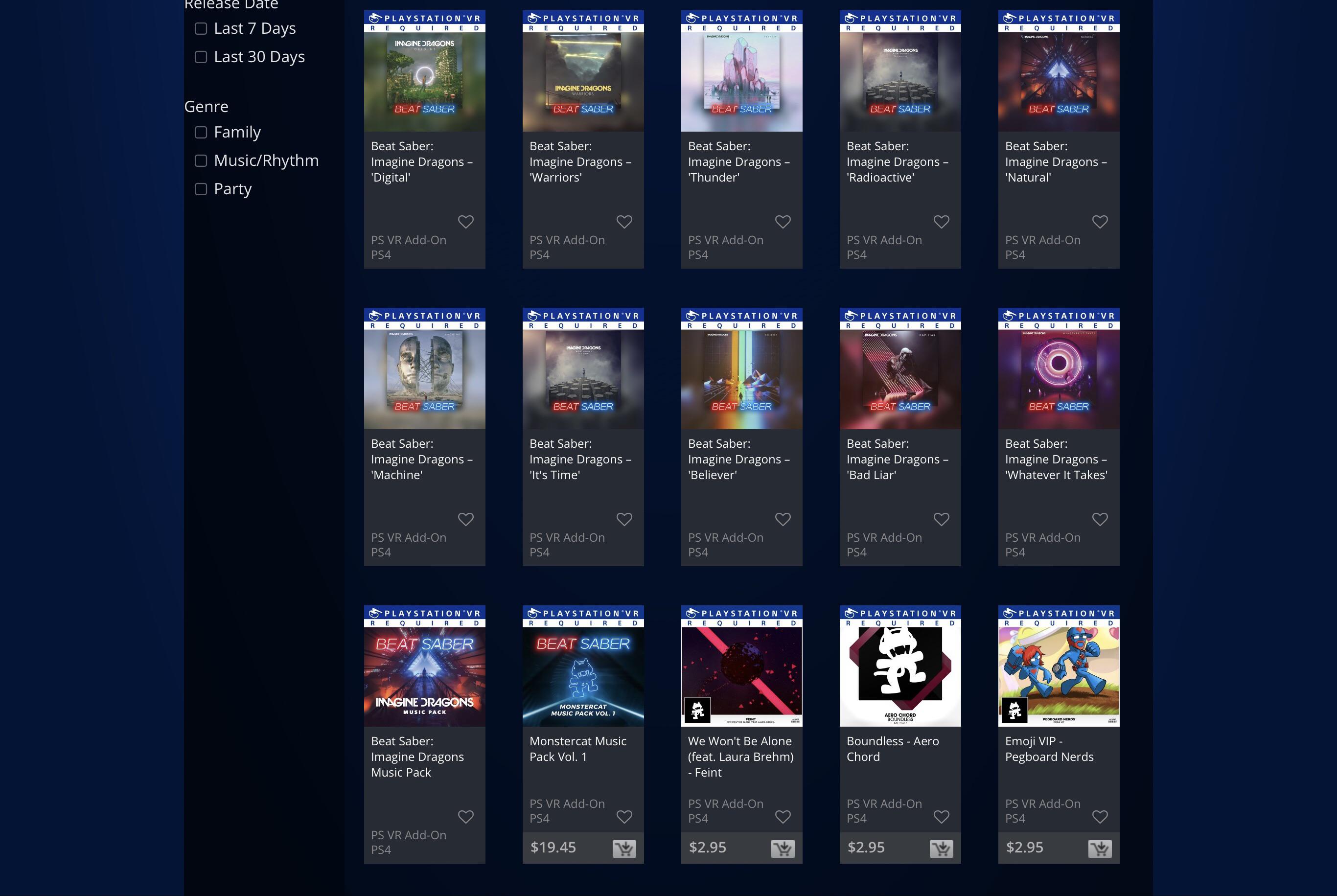 Beat Saber Music Pack 2 released! It's Imagine Dragons! beatsaber