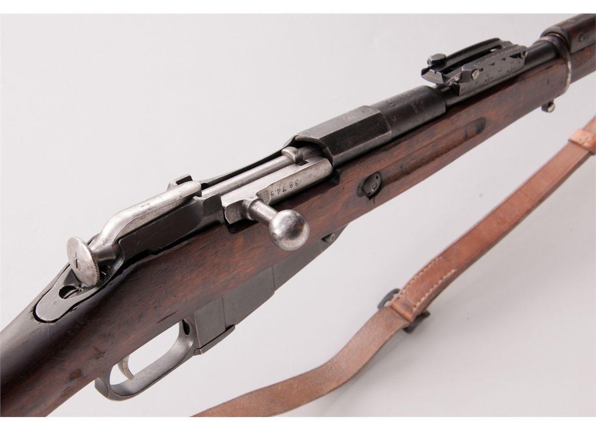 My only issue with this game. The curved Mosin Nagant bolt only exists
