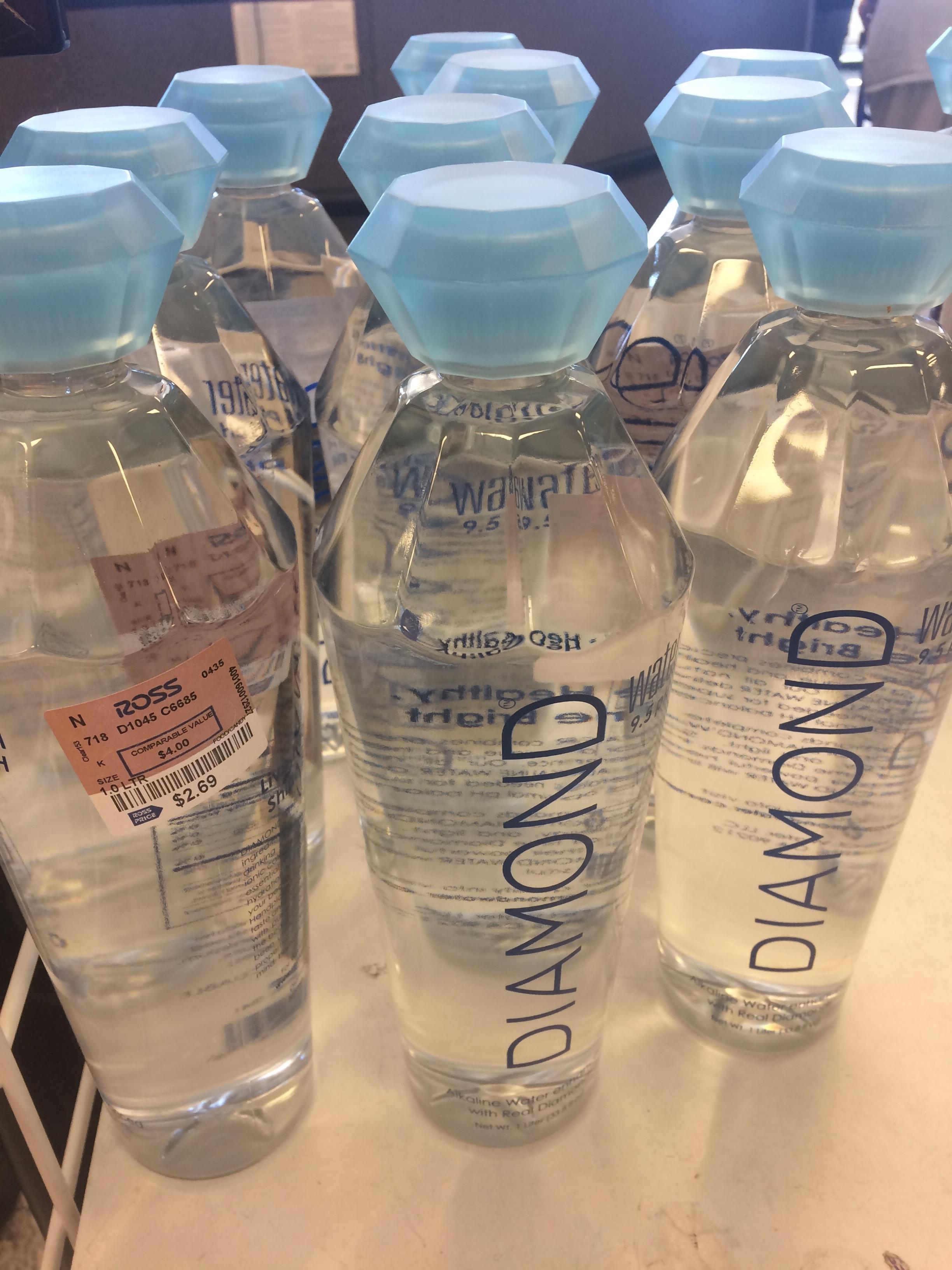 Hmmm? After not being able to find Diamond water anywhere in my local