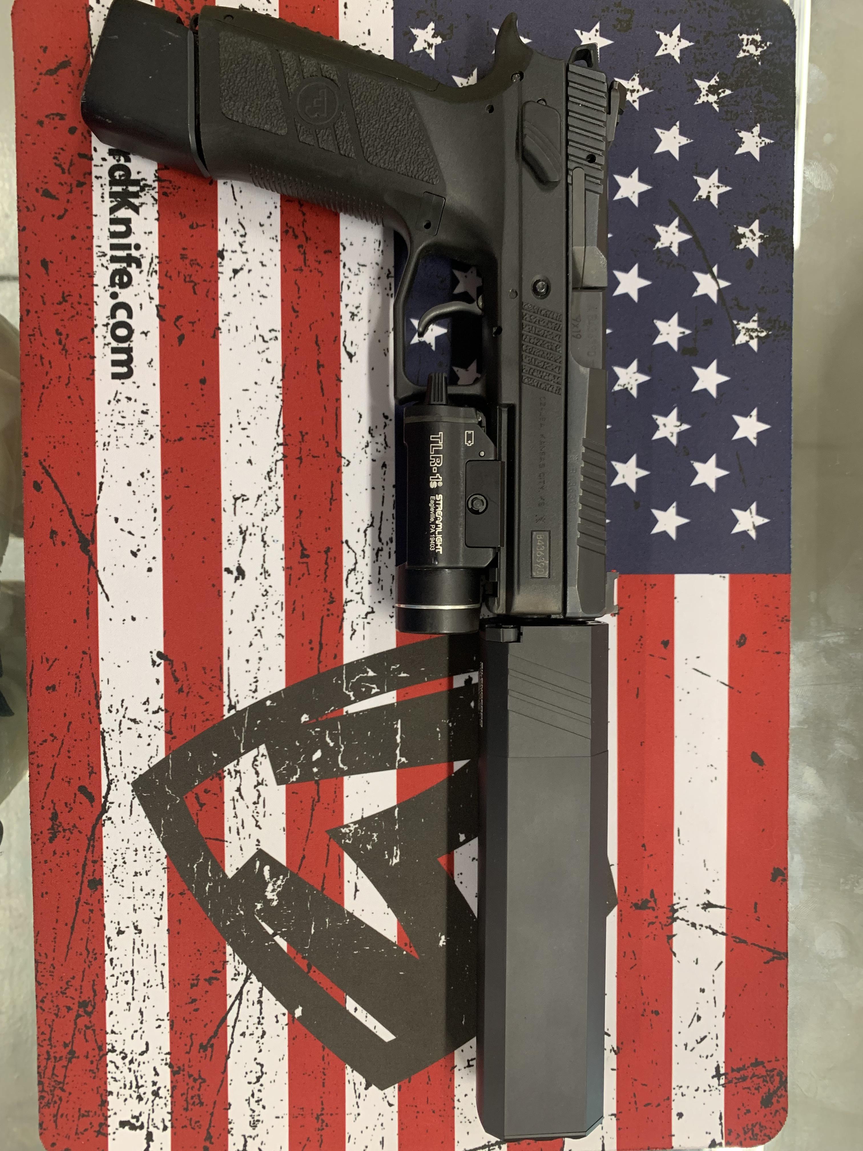 So I did a thing today! This is the finest polymer pistol made. r