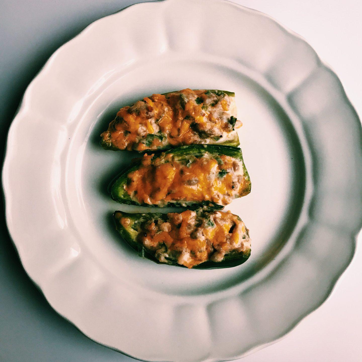 Jalapeno Poppers with Sausage and Cream Cheese r/Keto_Food
