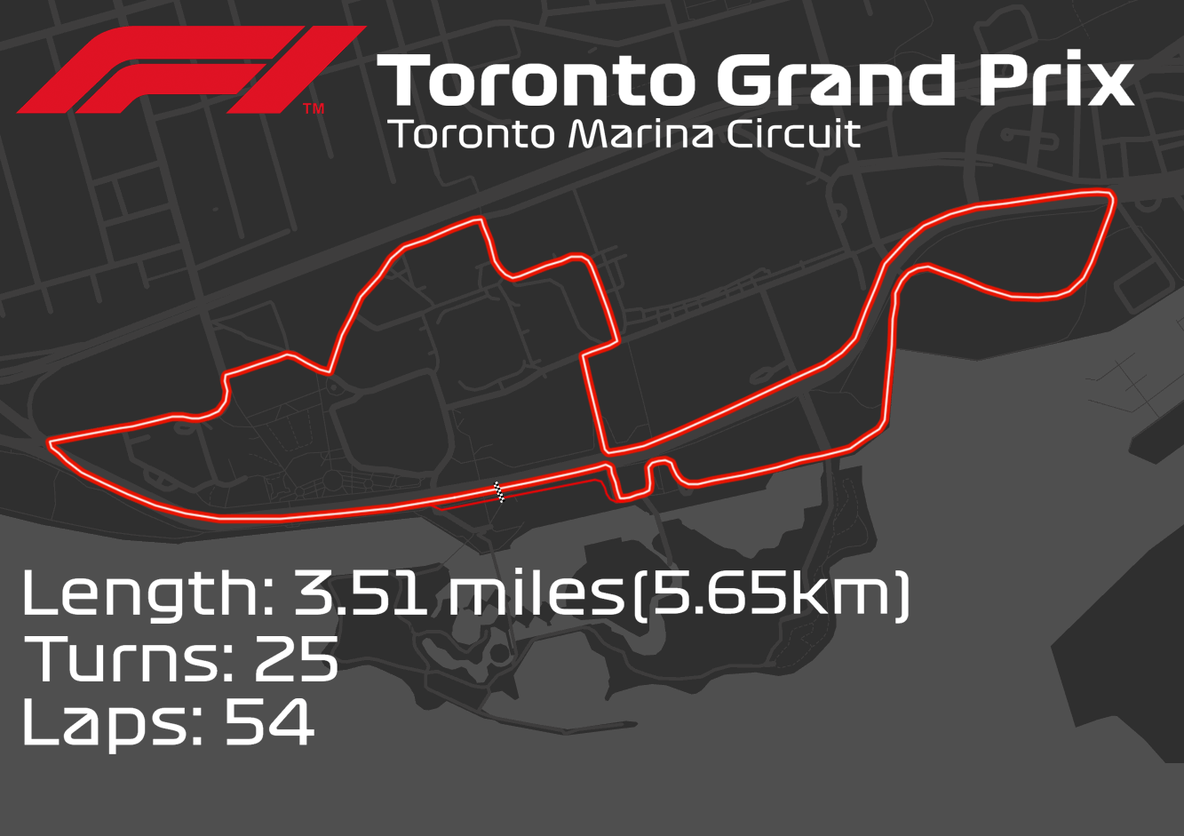 Decided to have a go at an F1 track this time, here is the Toronto