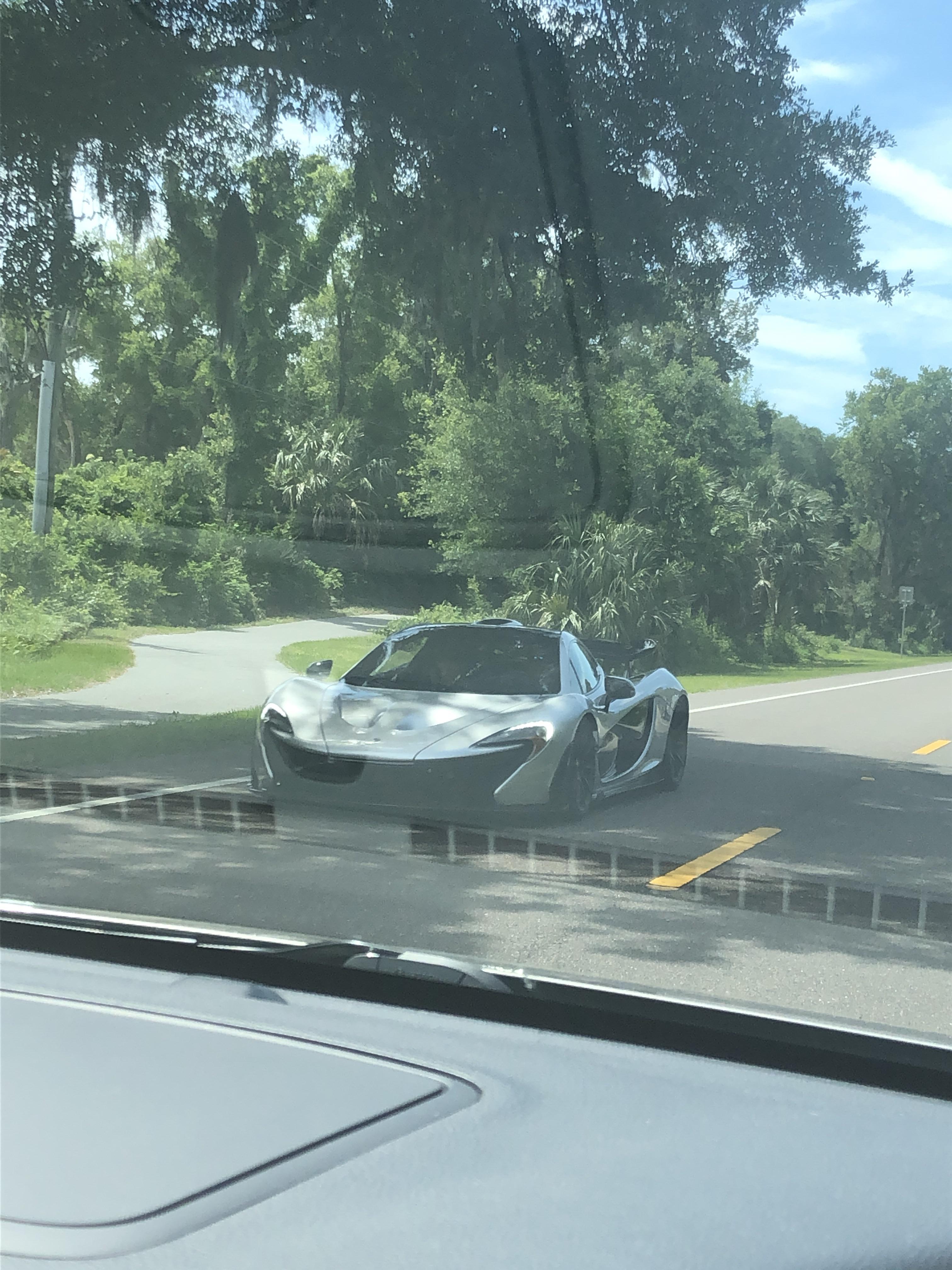 Spotted a [Mclaren P1] while in Florida r/spotted