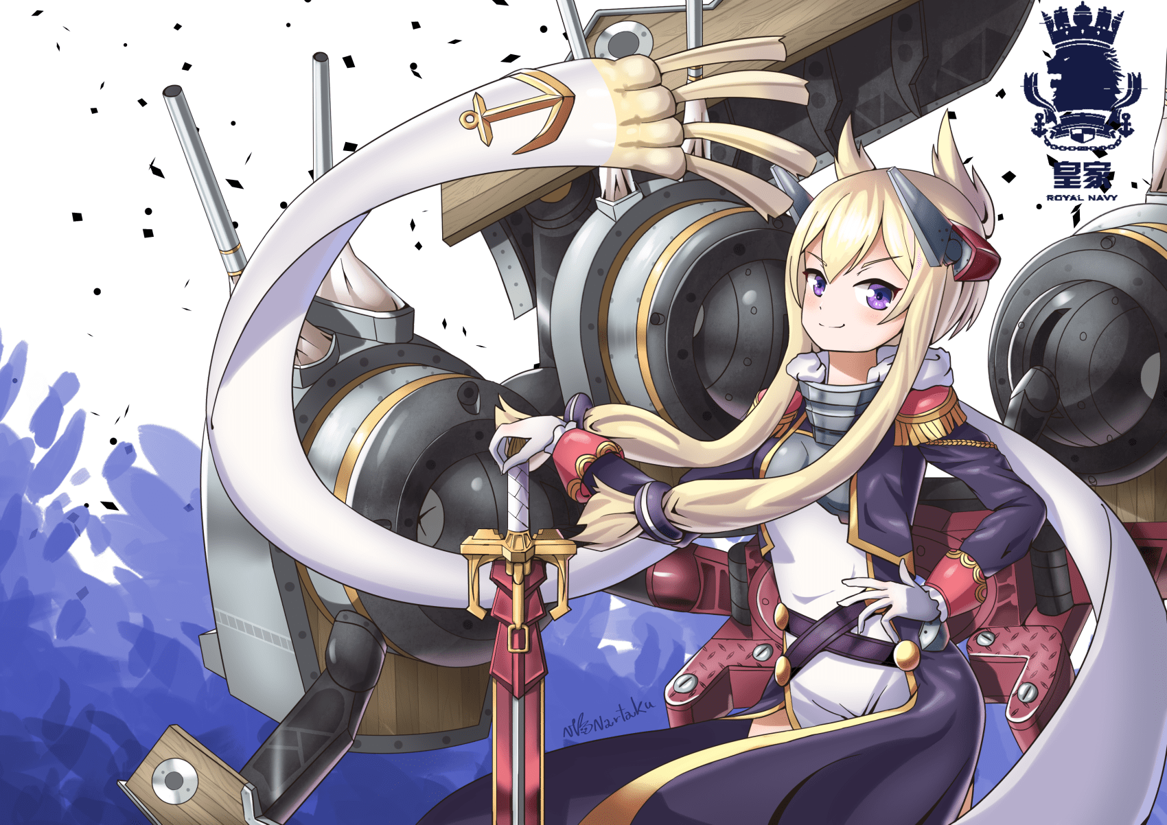 Happy Launch Day HMS Warspite (03) r/AzureLane