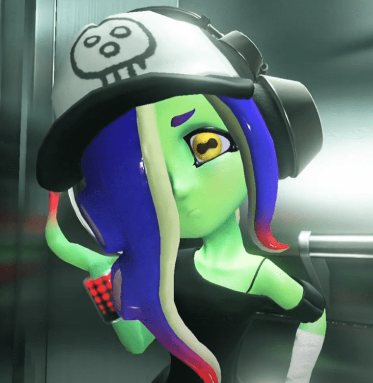 Acht without their glasses! r/splatoon