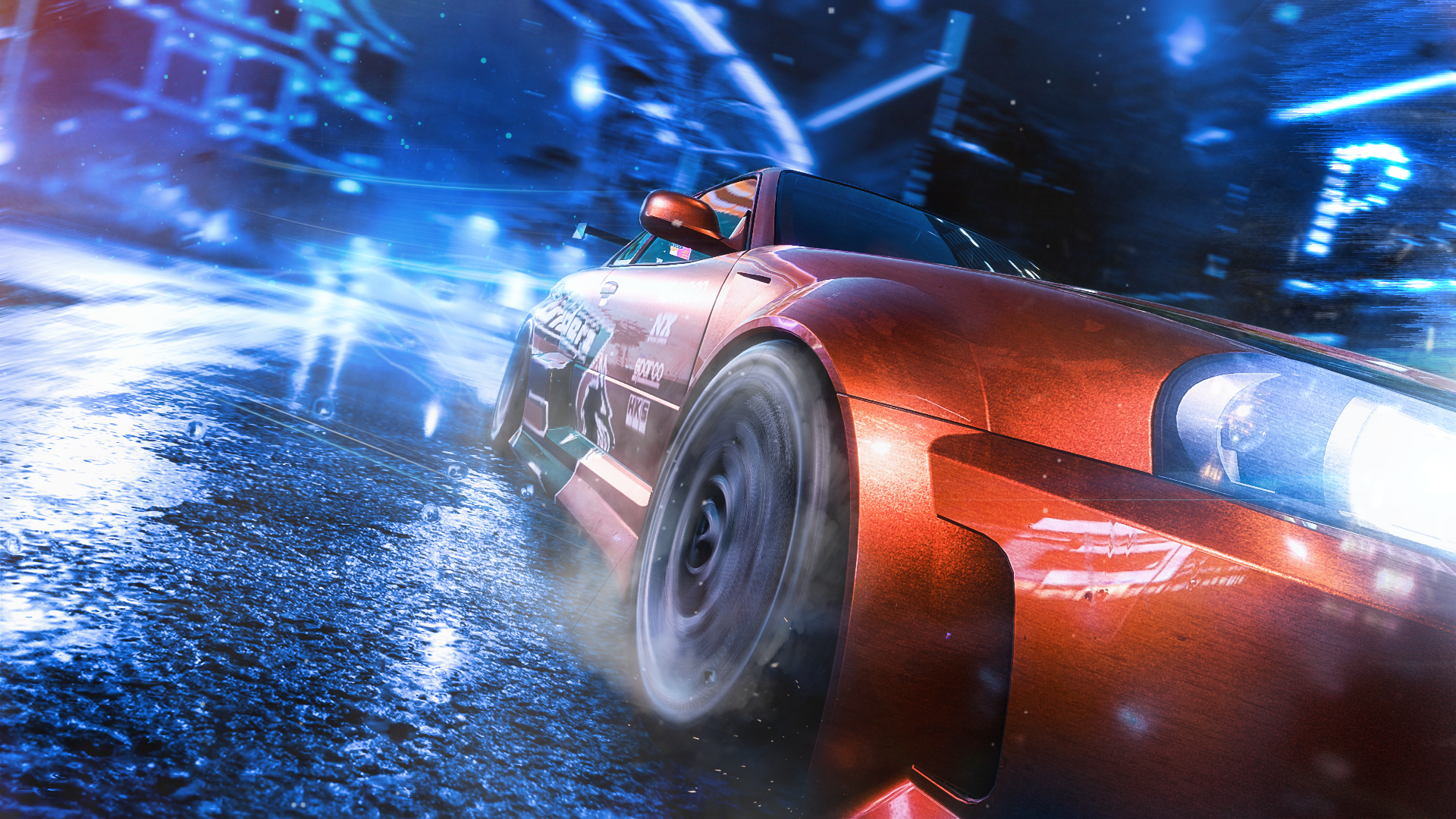 Need for Speed Underground cover recreated by u/Darudnik [1920×1080