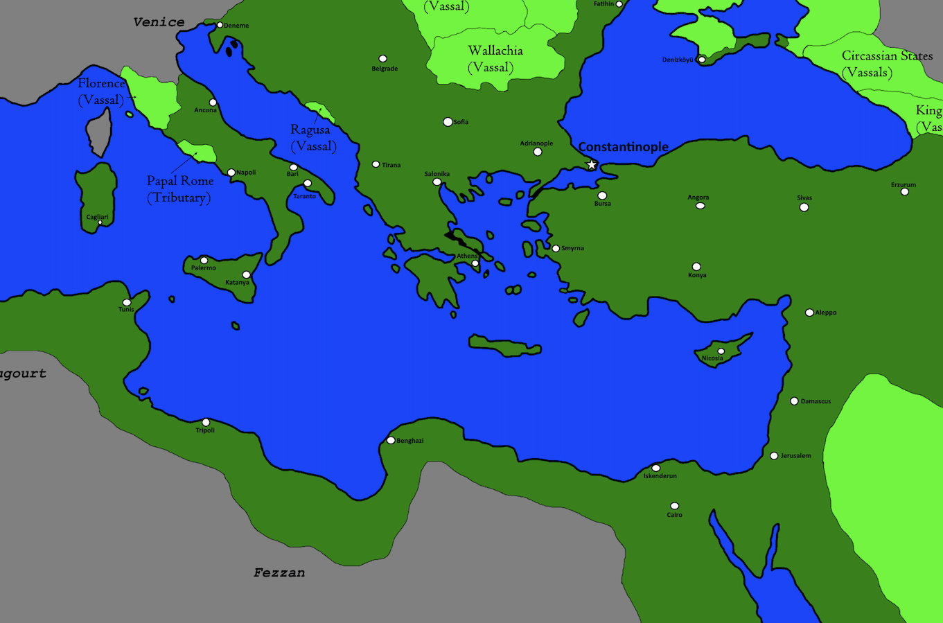 What if Ottoman Empire managed to conquer Italy after their invasion of