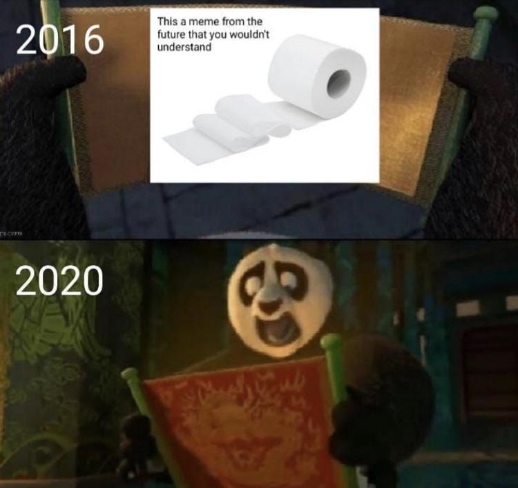 2020 toilet paper memes weren’t really that funny tbh
