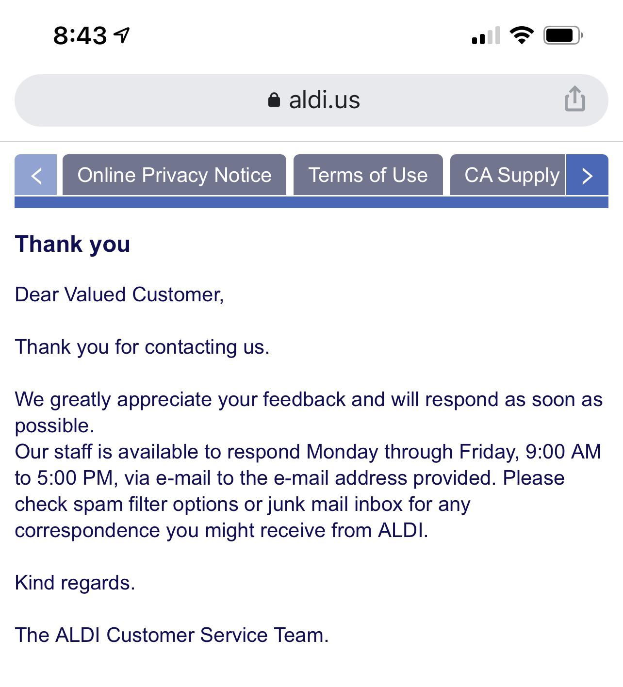 For fellow Aldi lovers, I’ve submitted a location request. Anyone care to join in? r/Sacramento