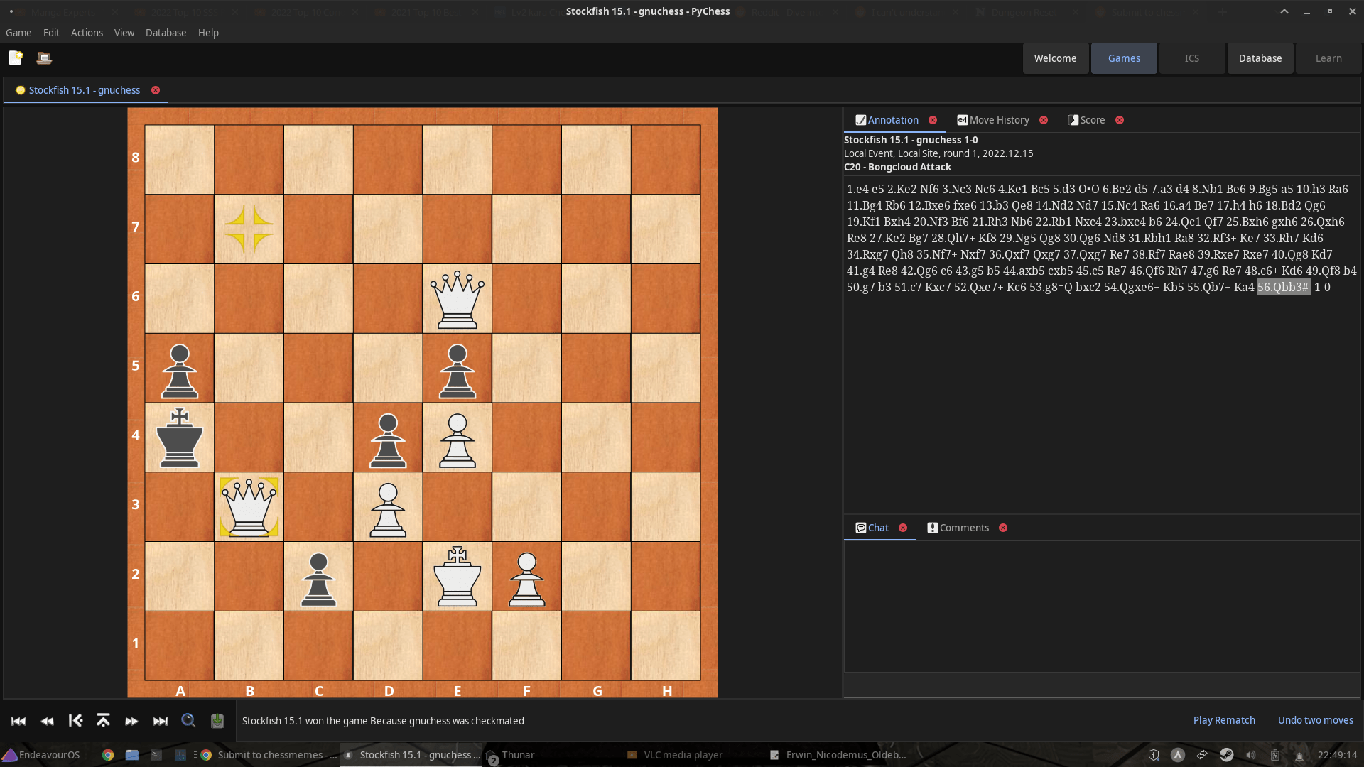 Why Stockfish is the best engine? It can beat gnuchess after opening