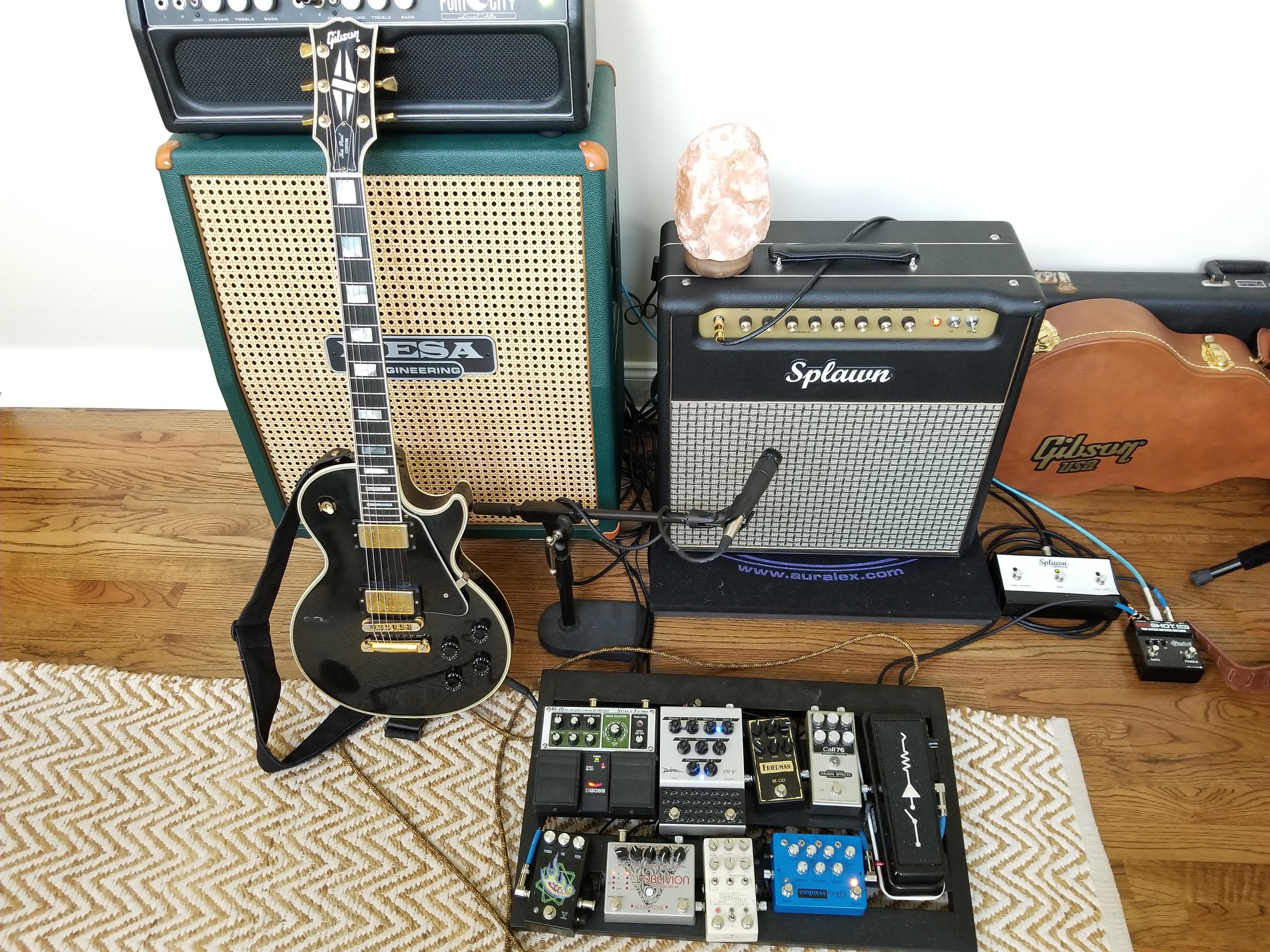 Adam JonesTone Budget Rig r/GuitarAmps
