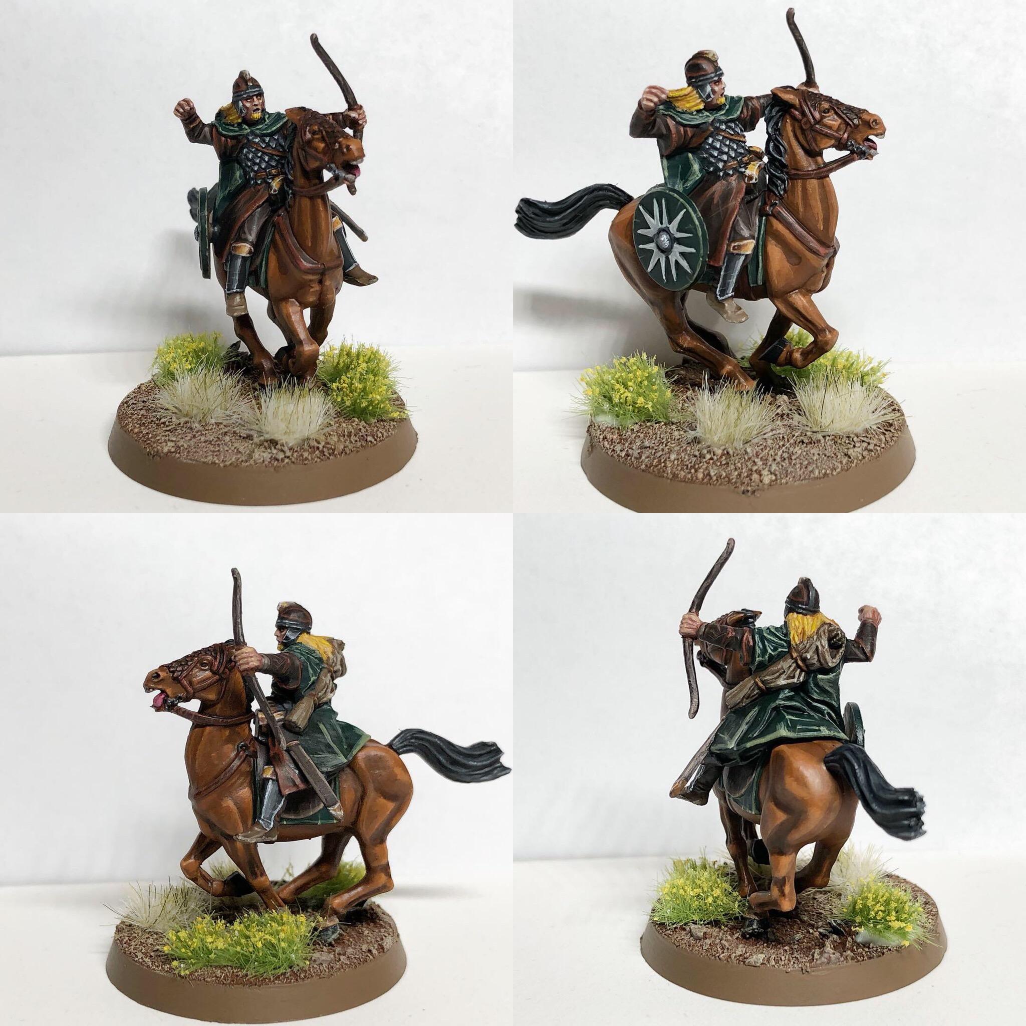 Finished the Rohan Rider. MiddleEarthMiniatures