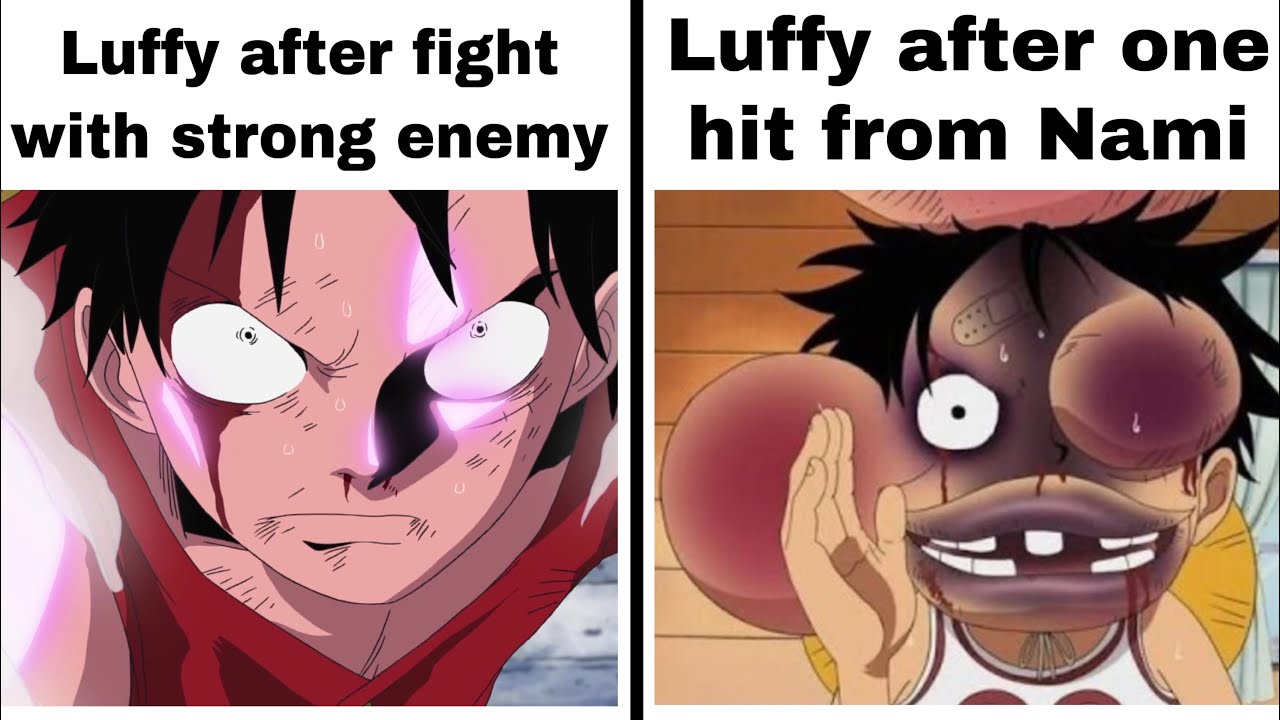 Luffy damn weak OnePiece
