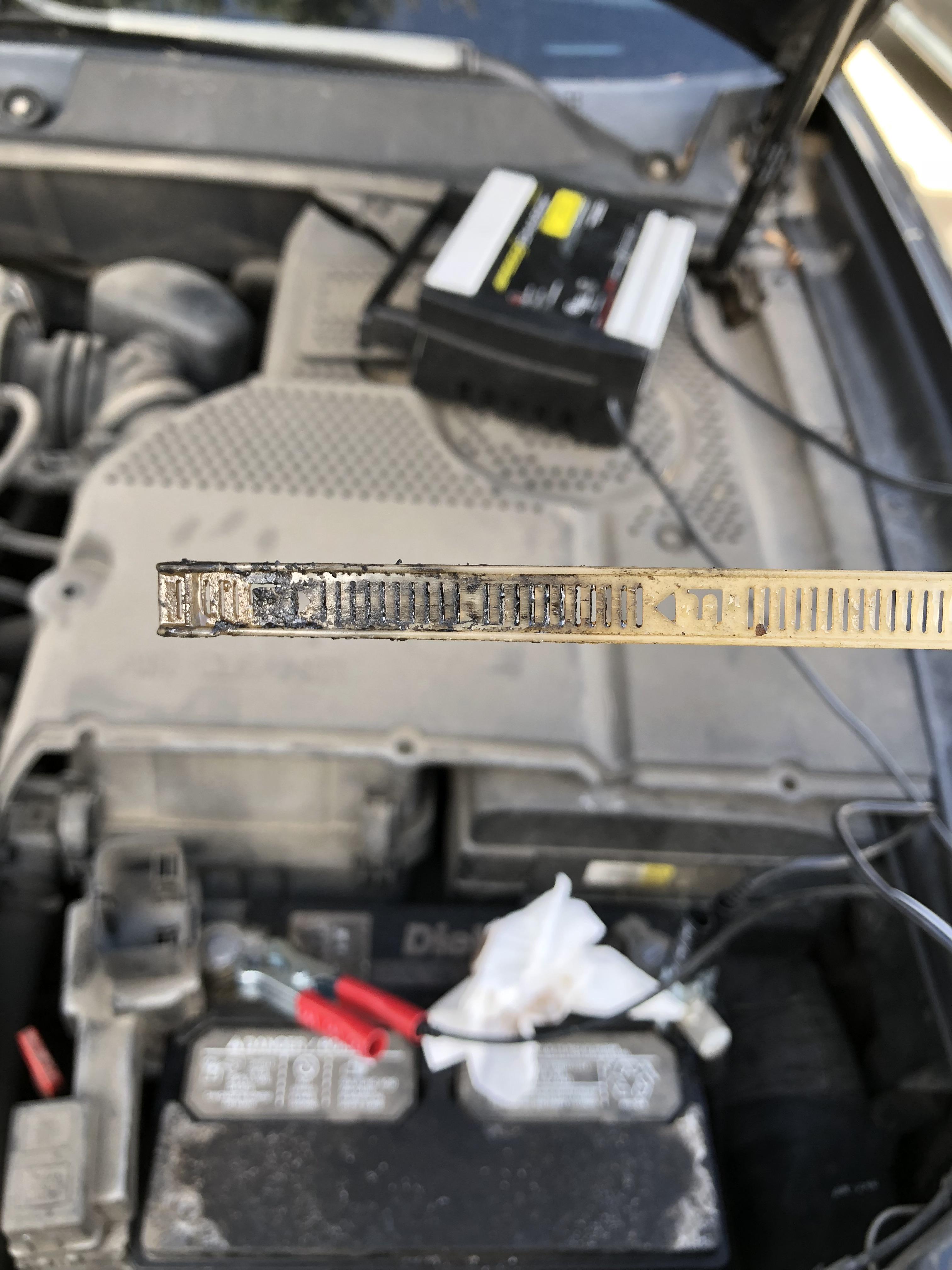This is what my motherinlaw’s coolant dipstick looks like. Never seen