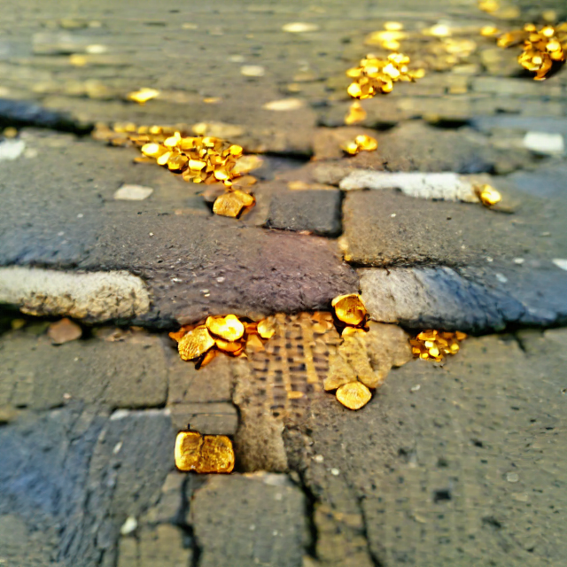Streets Paved With Gold r/deepdream